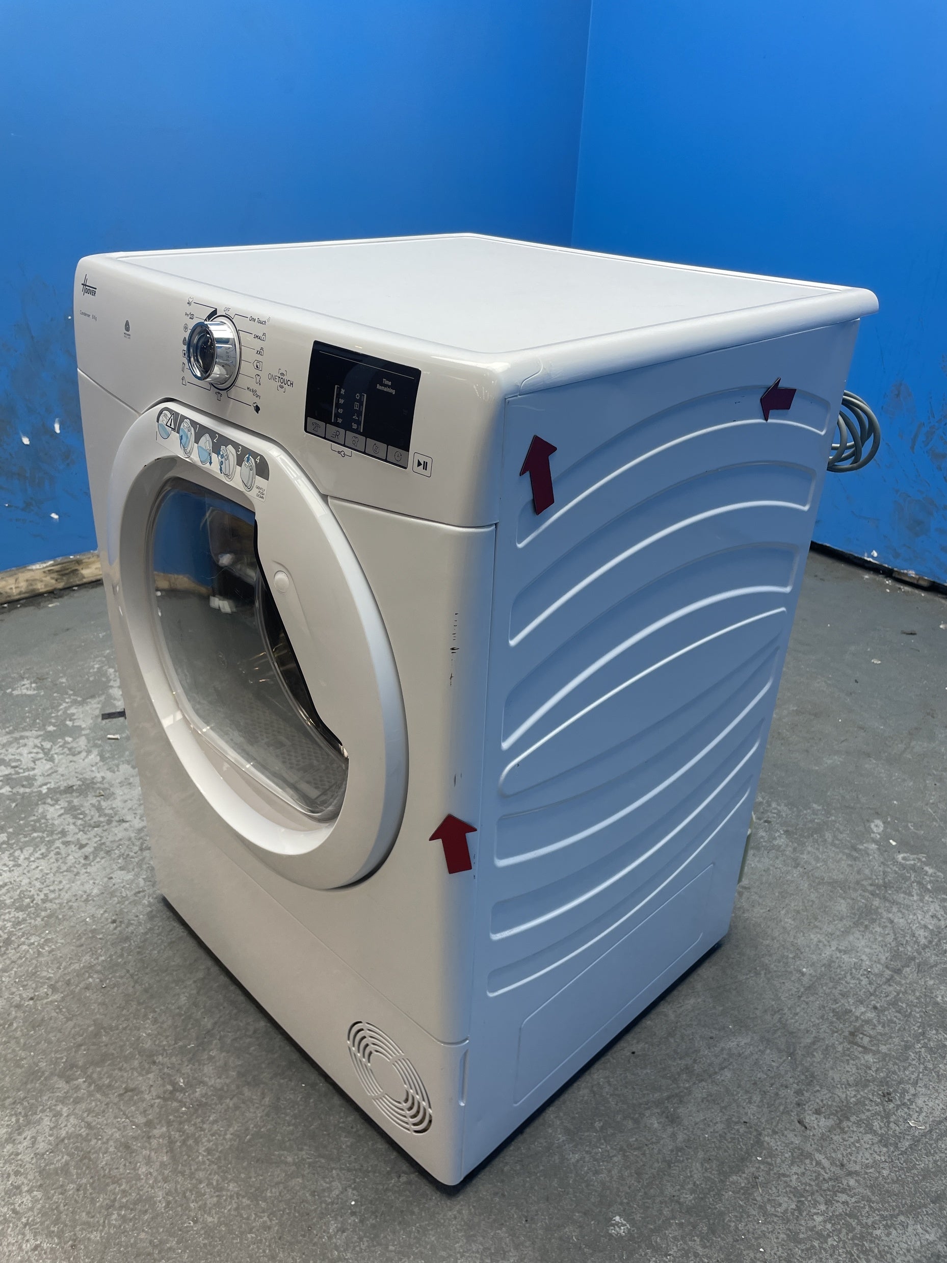 #GRC-158-623 - Hoover HLEC8DE 8kg Condenser Tumble Dryer