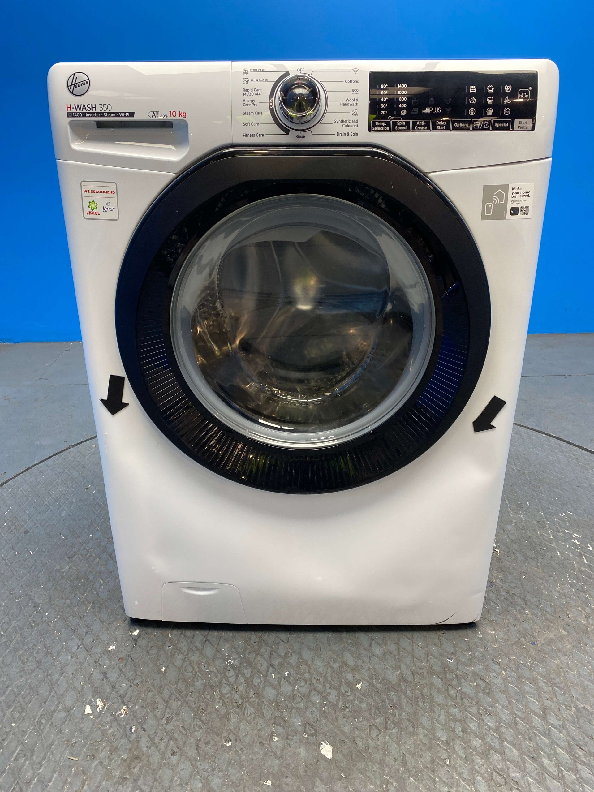 Hoover H3WPS4106TMB6 10kg 1400 Spin Washing Machine