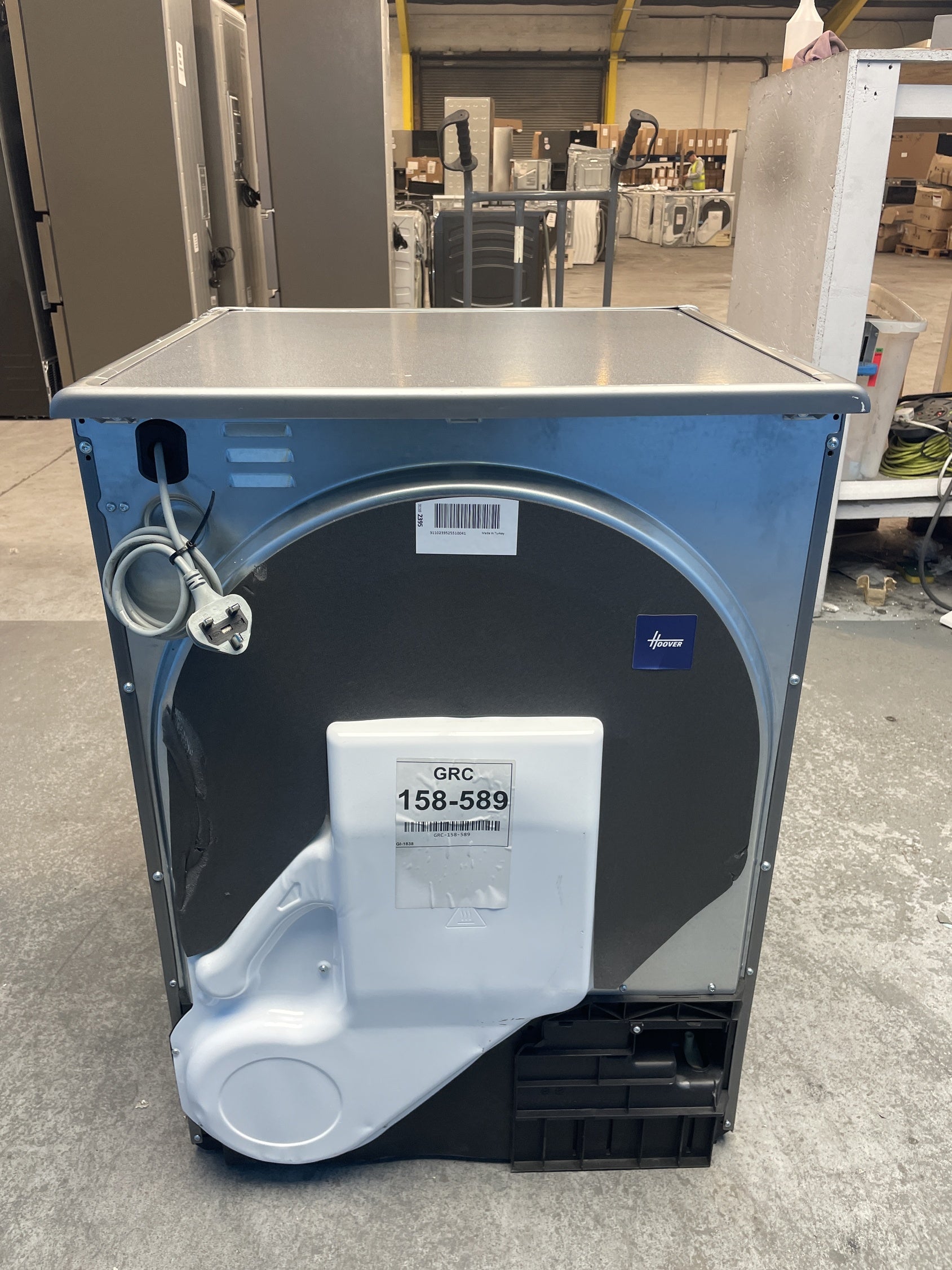 #GRC-158-589 - Hoover H-DRY 300 HLE C9DRGR-80 9kg Smart Condenser Tumble Dryer