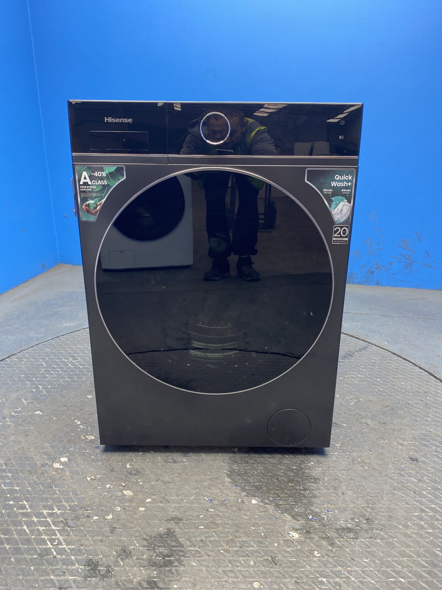 Hisense WF5I1045BBQ KitchenFit 5i 10.5 kg WiFi Washing Machine