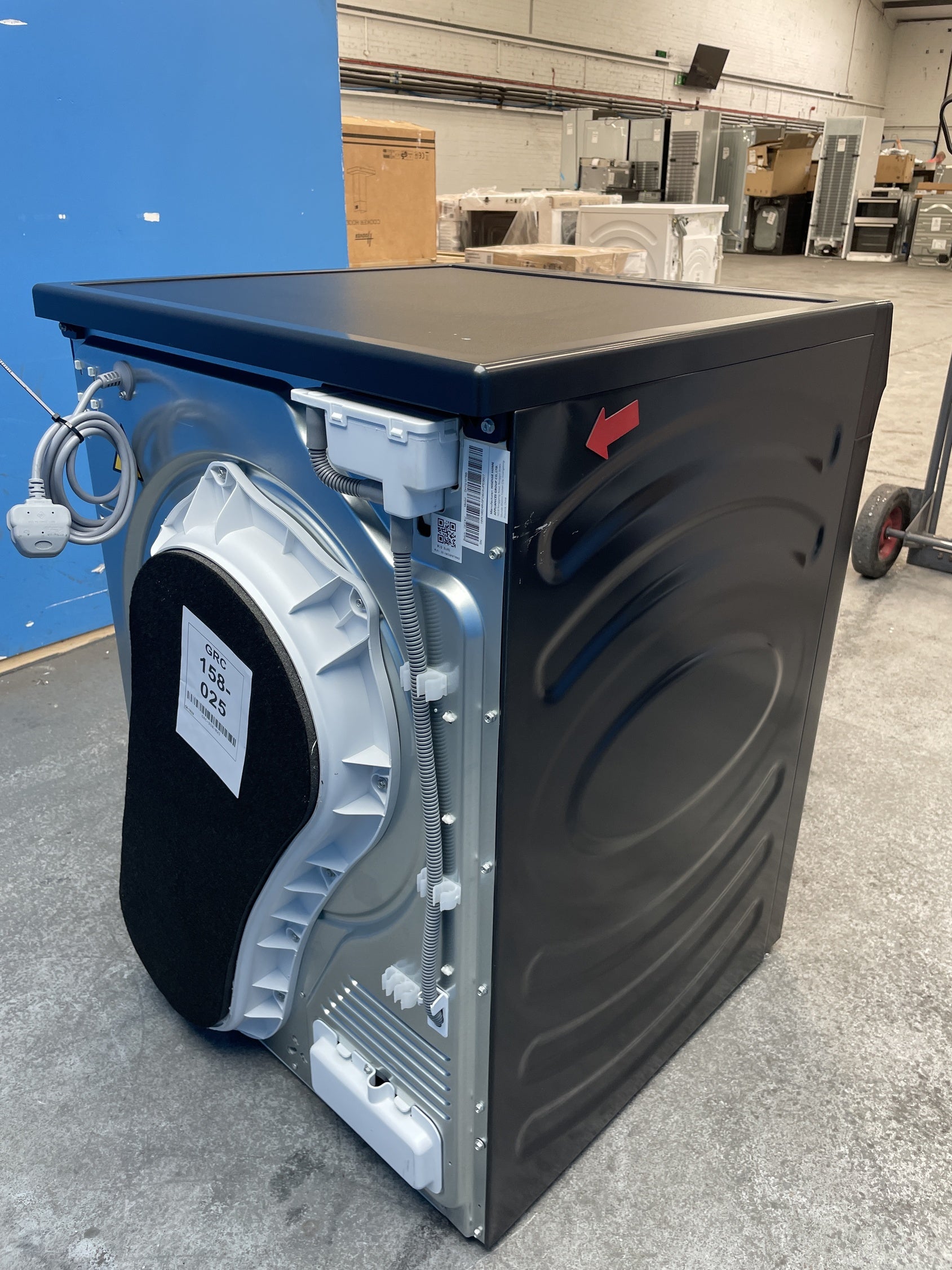 #GRC-158-025 - Hisense DH7S107BB 7S Series 10kg Heat Pump Tumble Dryer