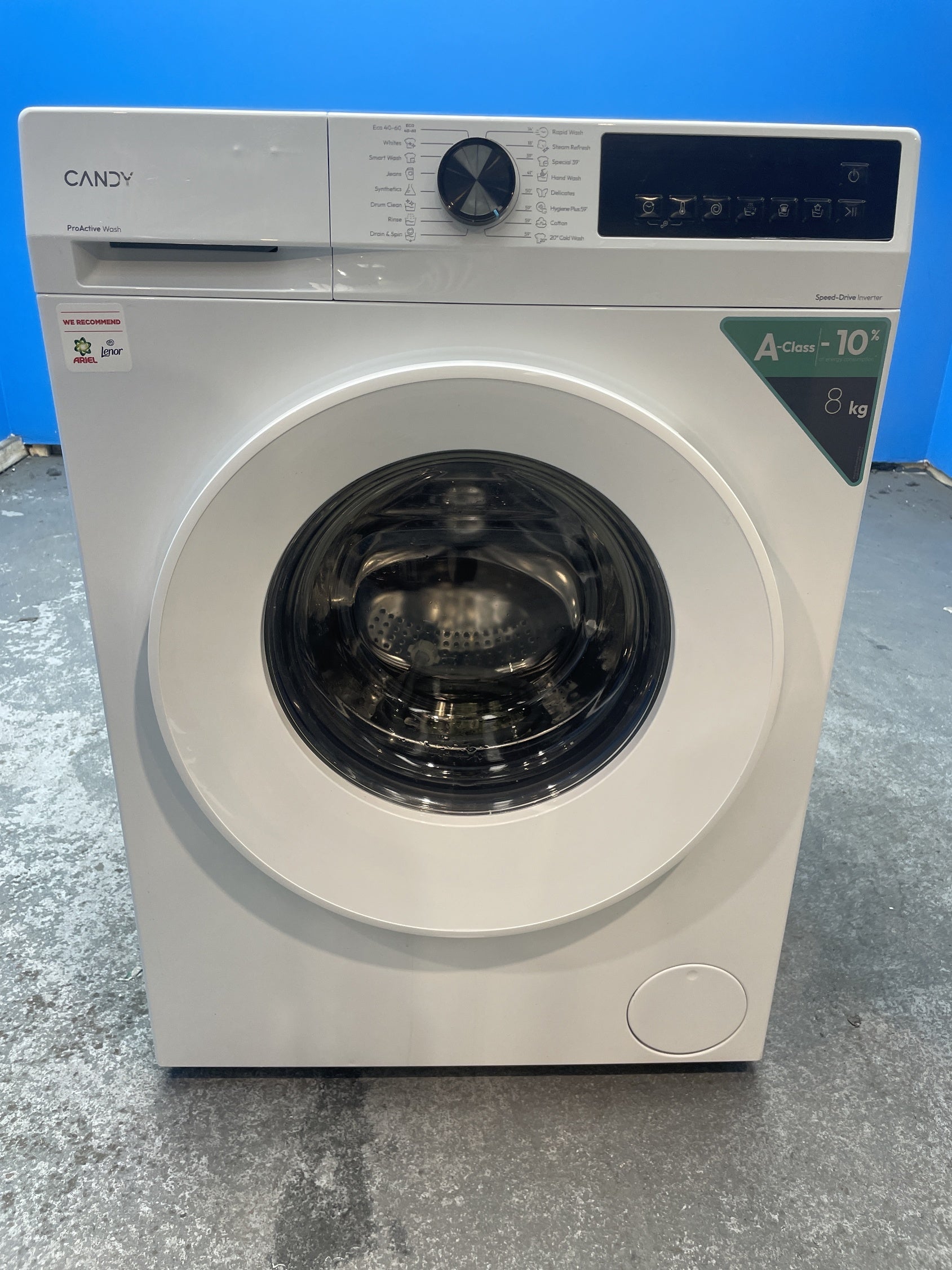 #GRC-157-365 - Candy GD 48S6-80 Quick Pro 8kg 1400 Spin Washing Machine