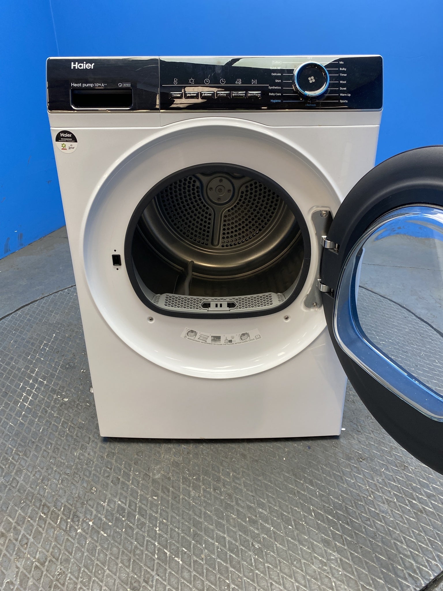 Haier HD100-A2939 10kg Heat Pump Tumble Dryer