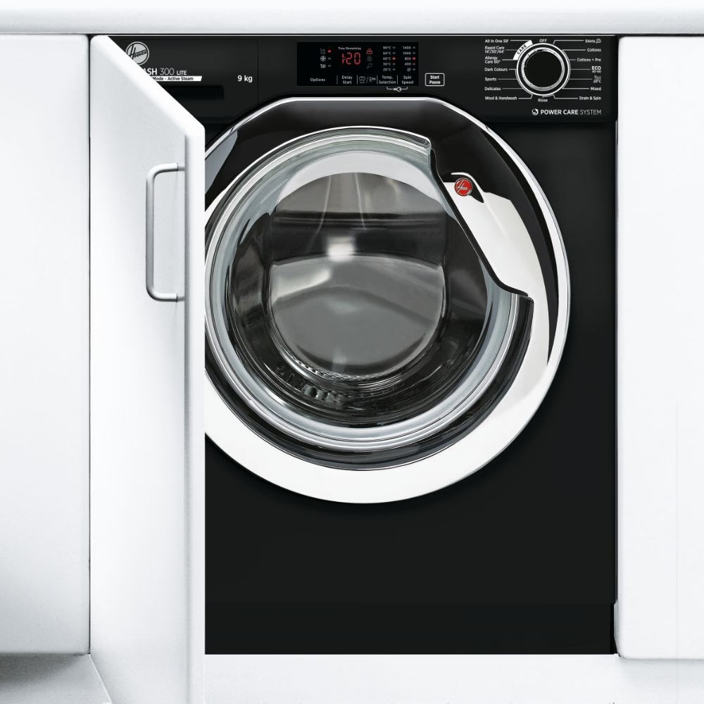 Hoover HBWS49D3ACBE Integrated 9kg 1400 Spin Washing Machine – Renew 2 U