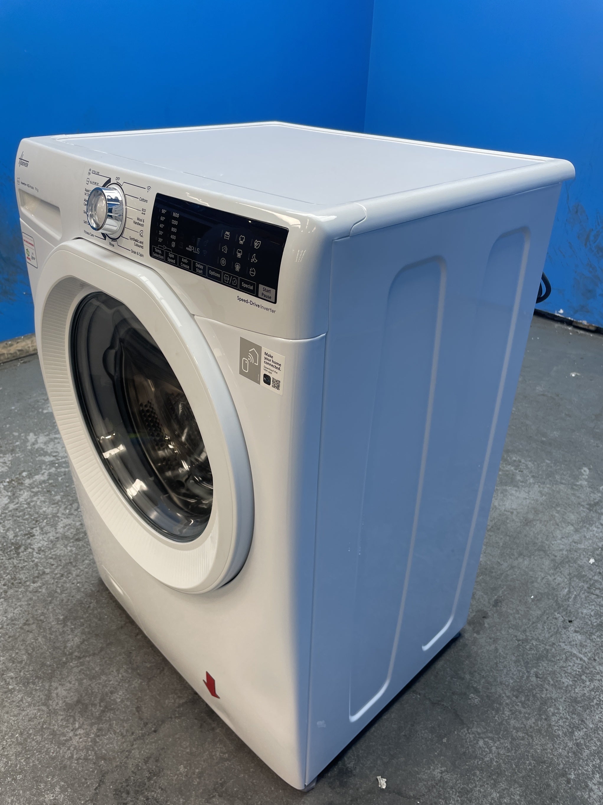 #GRC-160-052 - Hoover H-WASH 350 H3WPS696TAM6-80 9kg 1600rpm Washing Machine