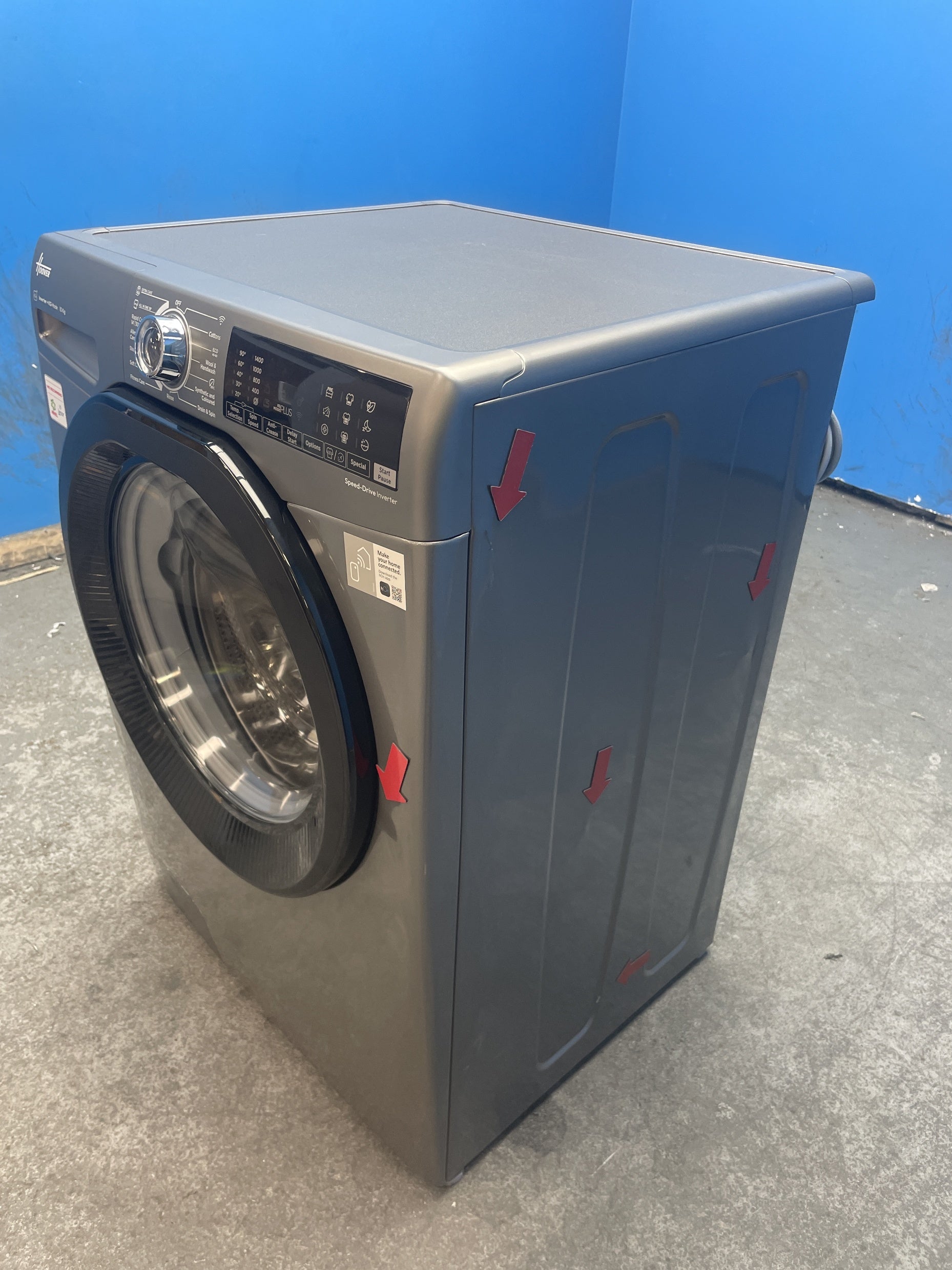 #GRC-159-313 - Hoover H3B13WPS4106TAMBR 10kg 1400 Spin Washing Machine