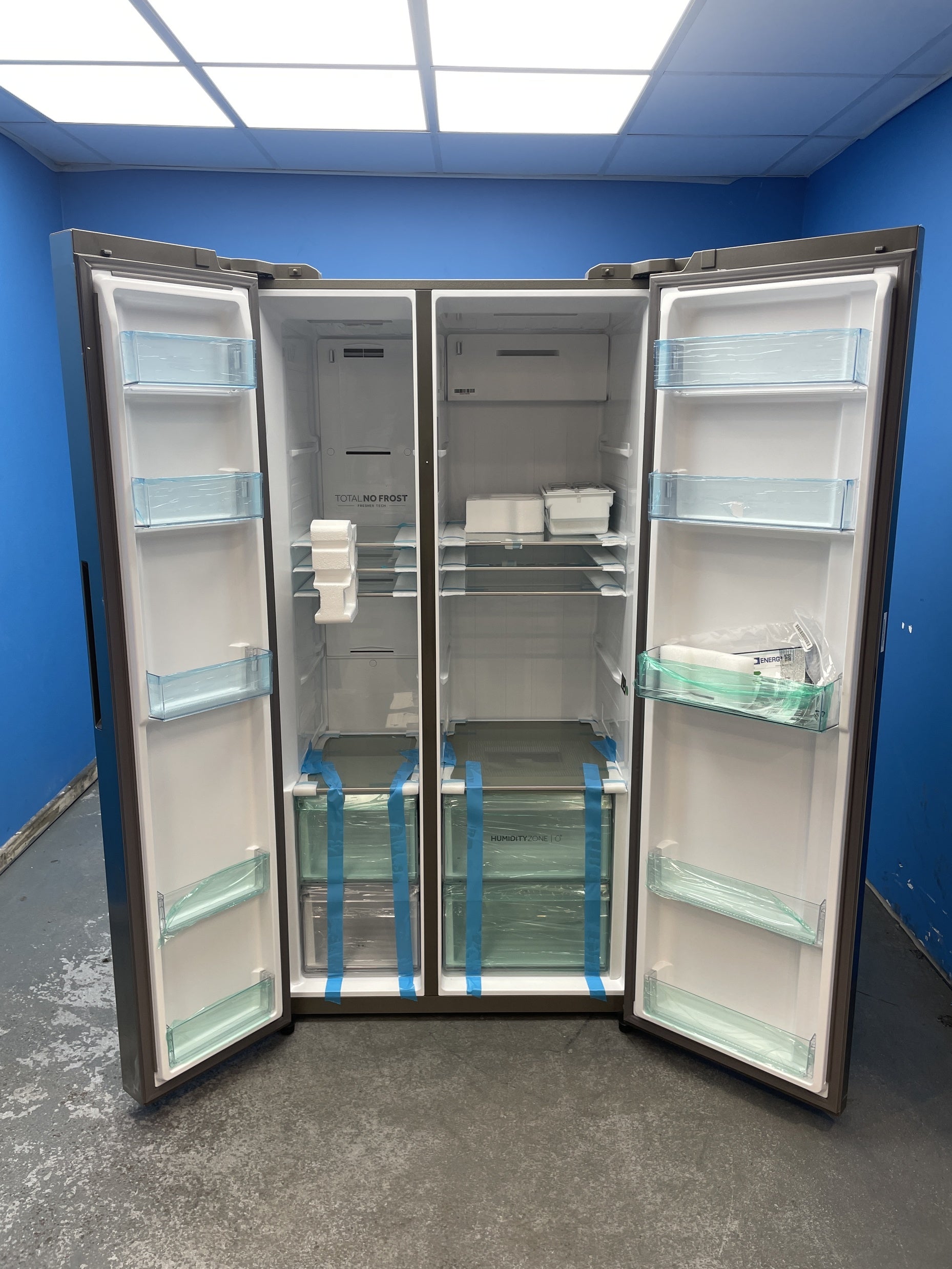 #GRC-156-213 - Haier SBS 90 HSW59F18DNMM Series 5 American Style Fridge Freezer