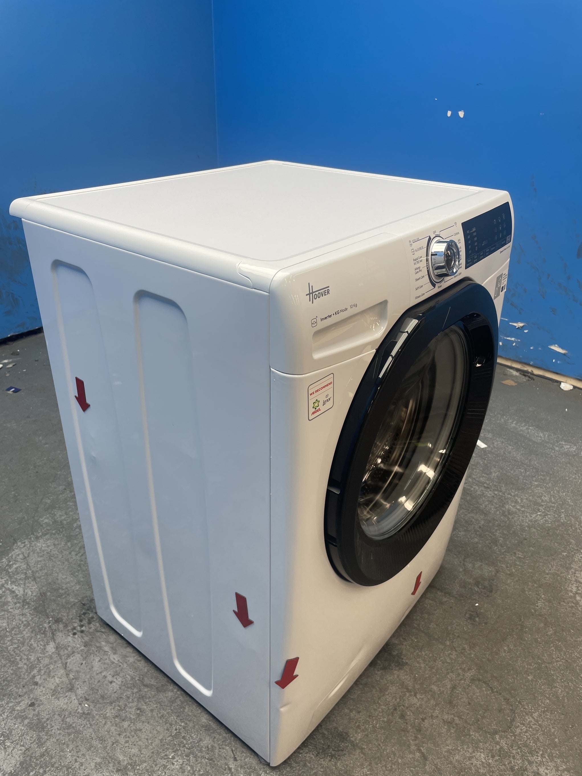 #GRC-158-550 - Hoover H3WPS4106TMB6 10kg 1400 Spin Washing Machine