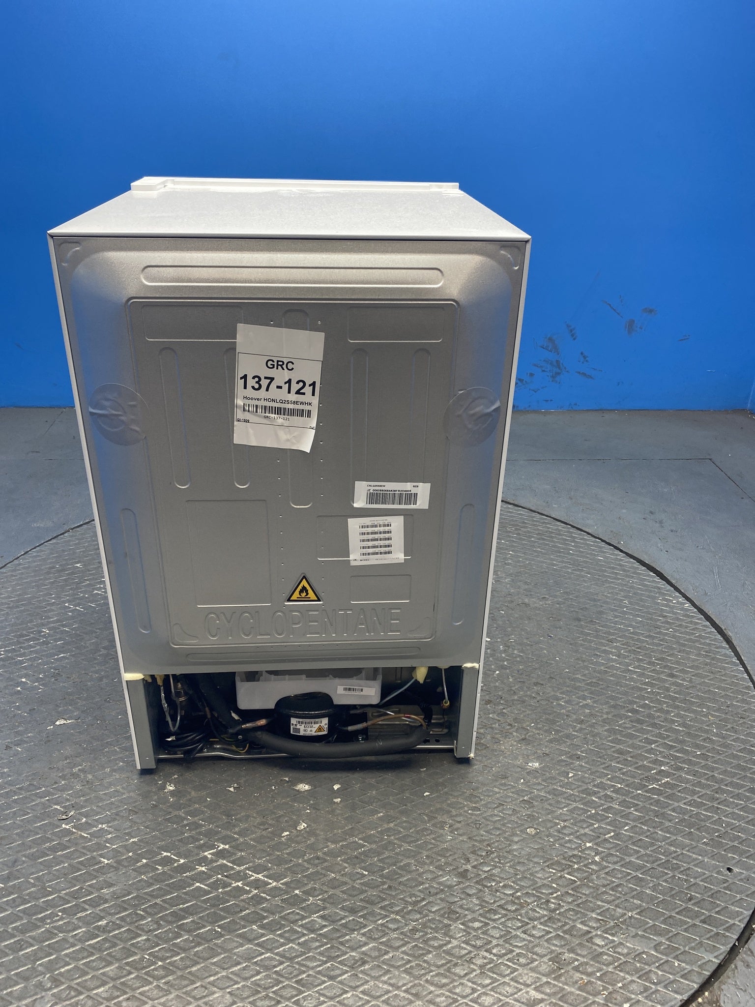 Hoover HONLQ2S58EWHK H-FRIDGE 300 Undercounter Larder Fridge