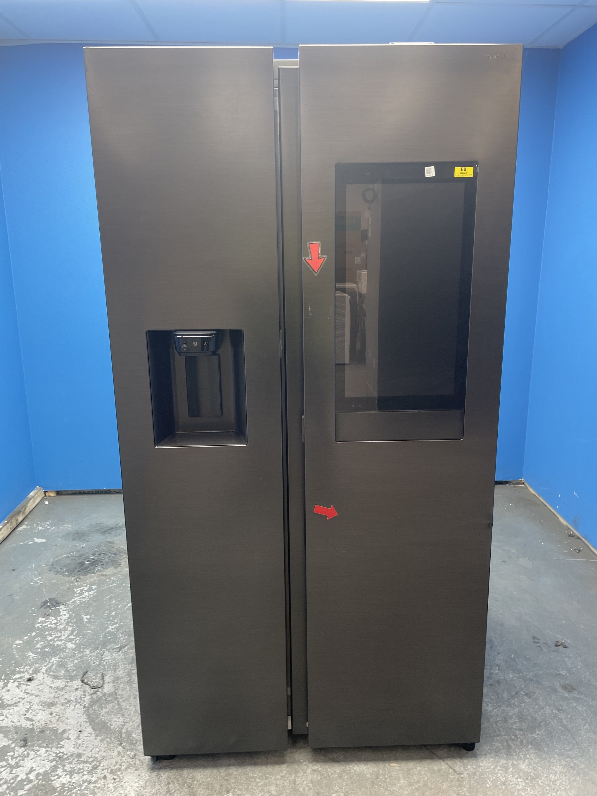 #GRC-143-632 - Samsung RS90F66BEFEU Family Hub American Fridge Freezer