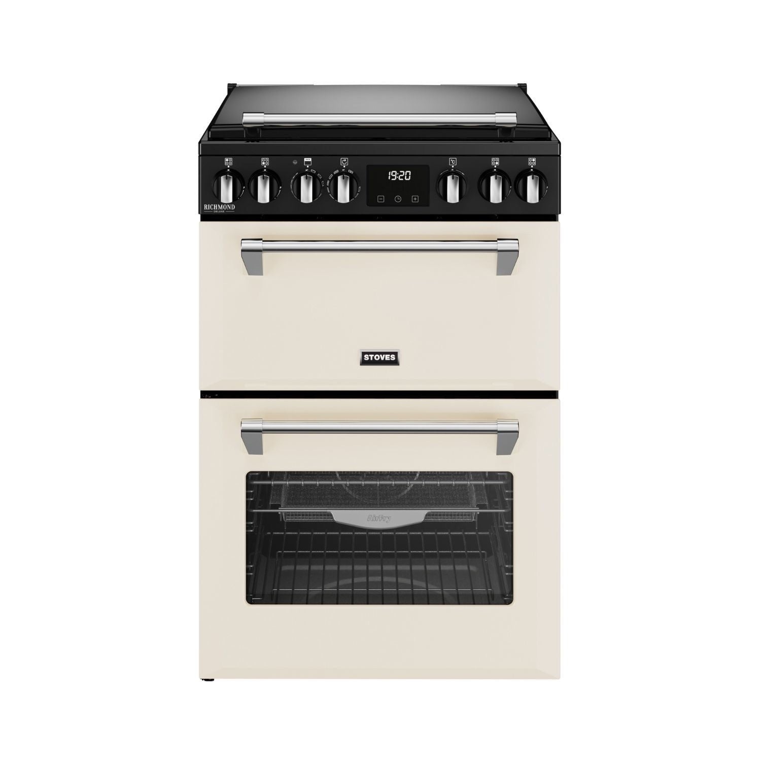 Stoves Richmond Deluxe 60cm Dual Fuel Cooker – PowerWok, AirFry, Cream – Renew 2 U