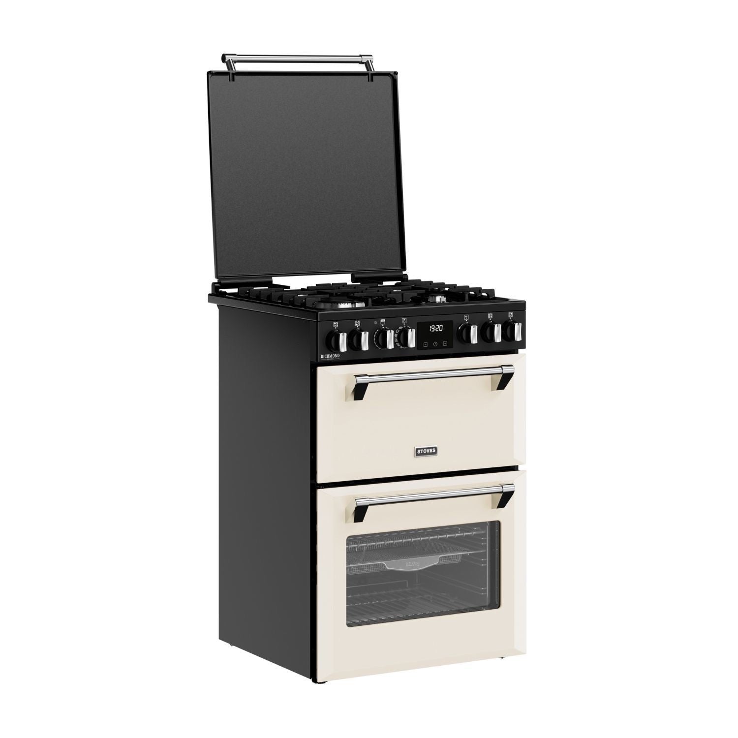 Stoves Richmond Deluxe 60cm Dual Fuel Cooker – PowerWok, AirFry, Cream – Renew 2 U