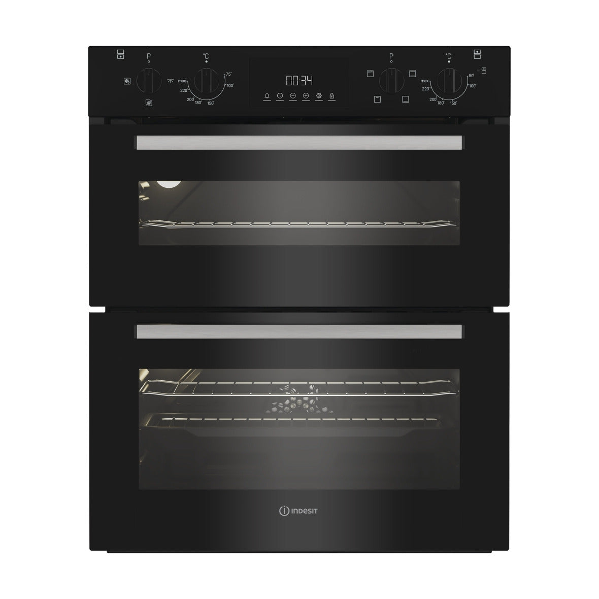 Indesit DUI 10D B Electric Built Under Double Oven – Renew 2 U
