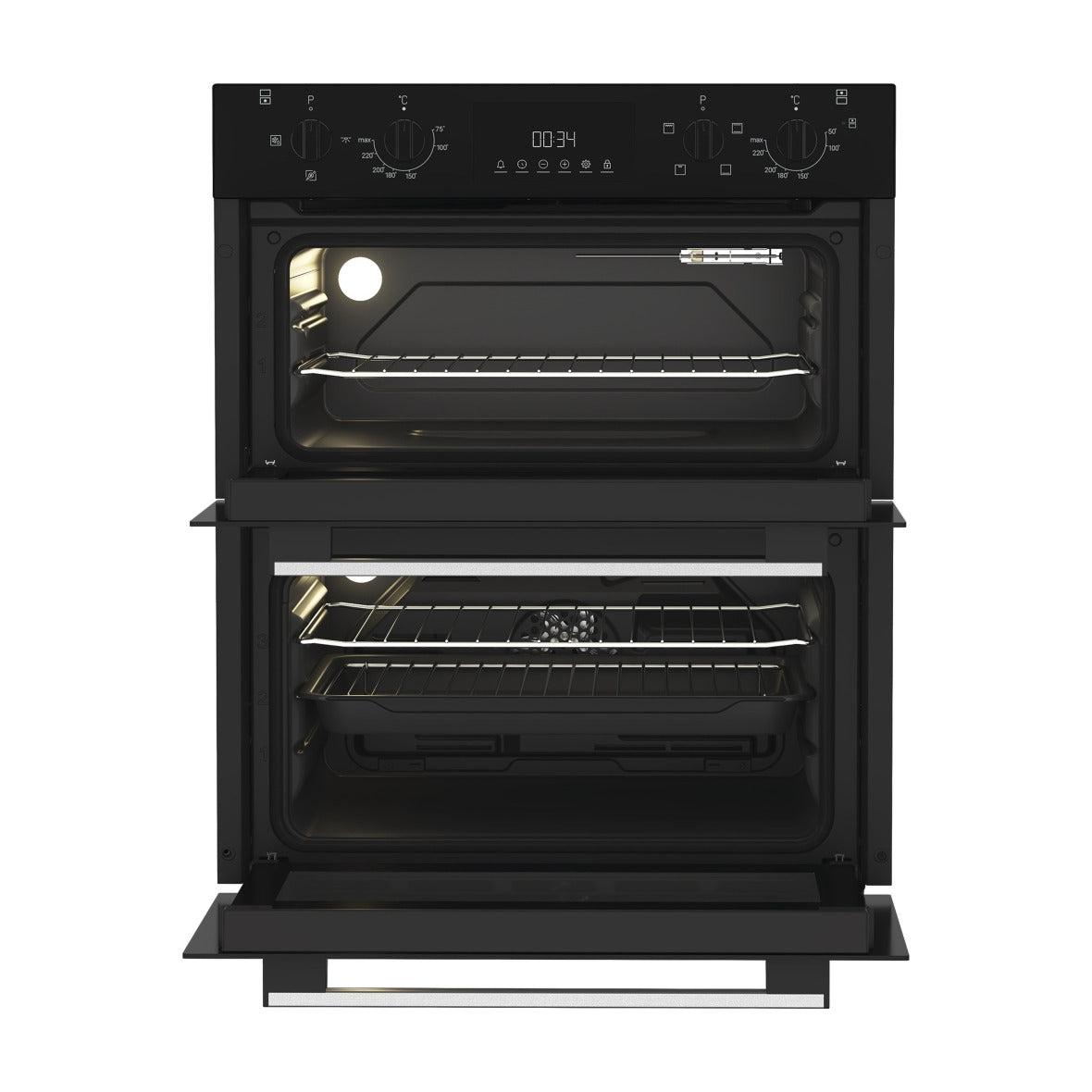 Indesit DUI 10D B Electric Built Under Double Oven – Renew 2 U