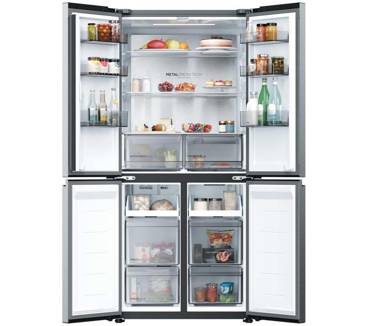 Haier HCR58S18DNMM 523L Multi Door Total No Frost Fridge Freezer Inox – Renew 2 U