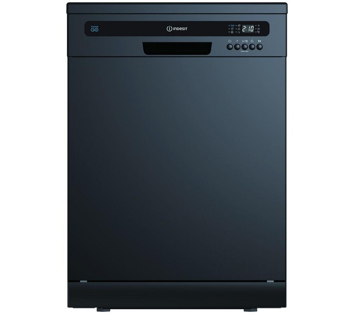 Indesit IN2FE13CNO7BUK Push&Go 13 Place Freestanding Dishwasher Black – Renew 2 U