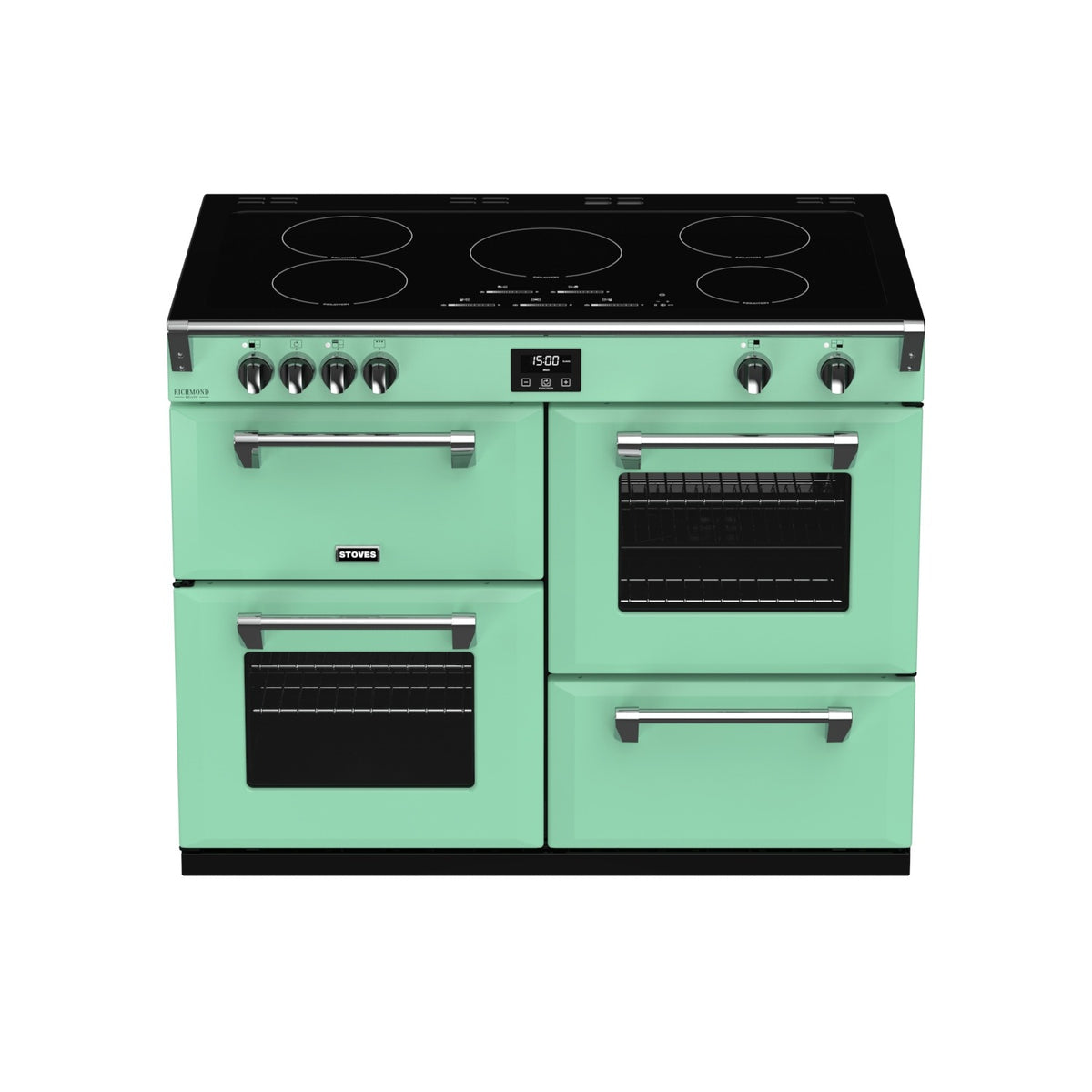 Stoves Richmond Deluxe S1100DF 110cm Dual Fuel Range Cooker – Renew 2 U