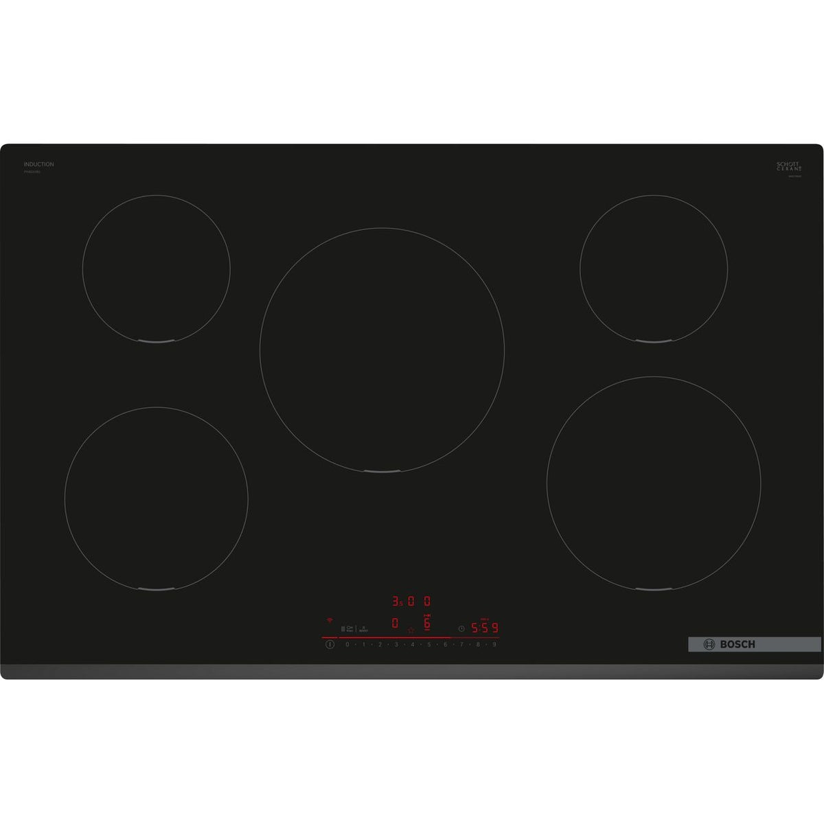 Bosch PIV831HB1E Serie 6 80cm 5 Zone Induction Hob Black – Renew 2 U