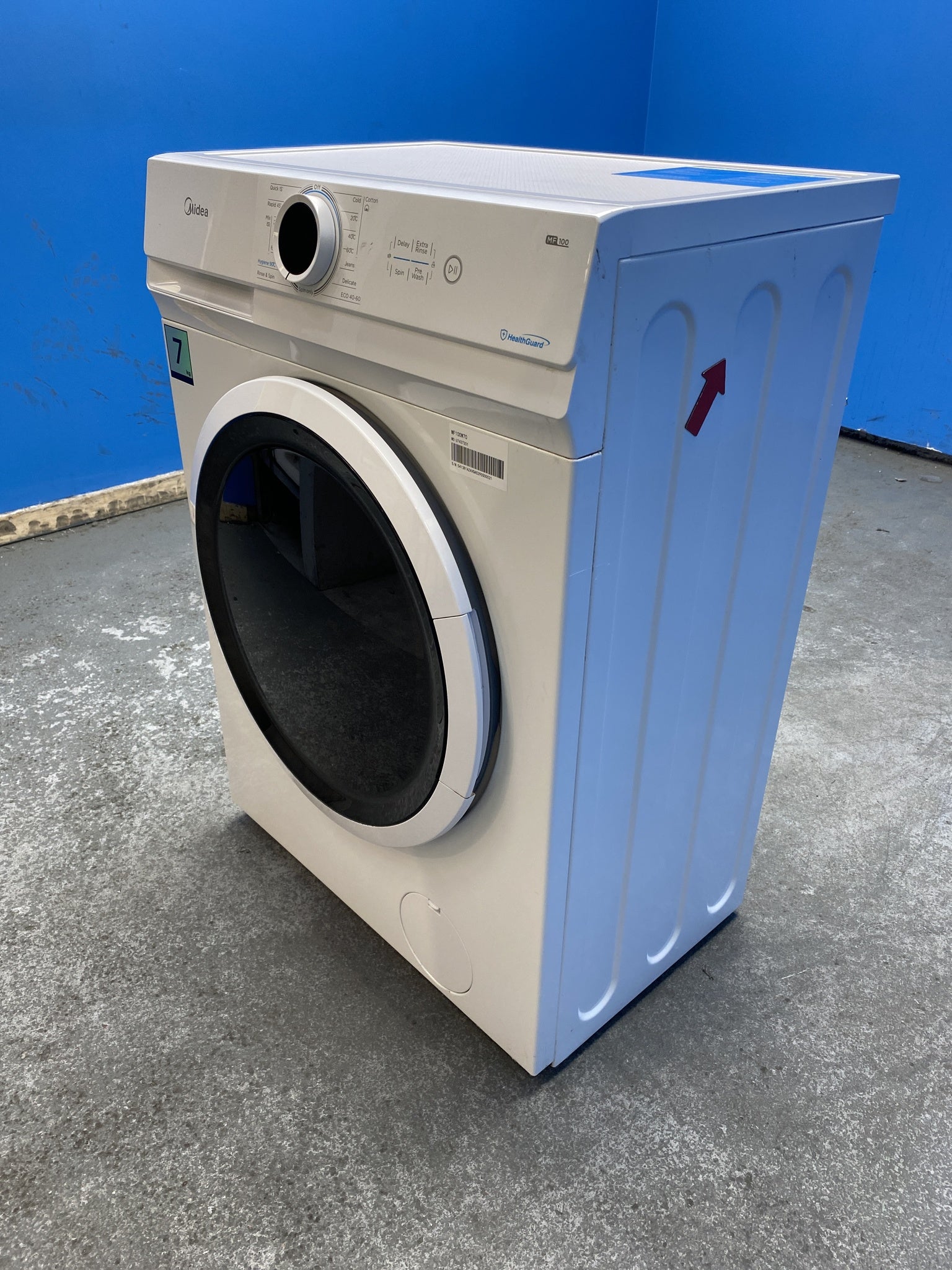 #GRC-156-776 - Midea MF100W70 7kg 1200 Spin Washing Machine