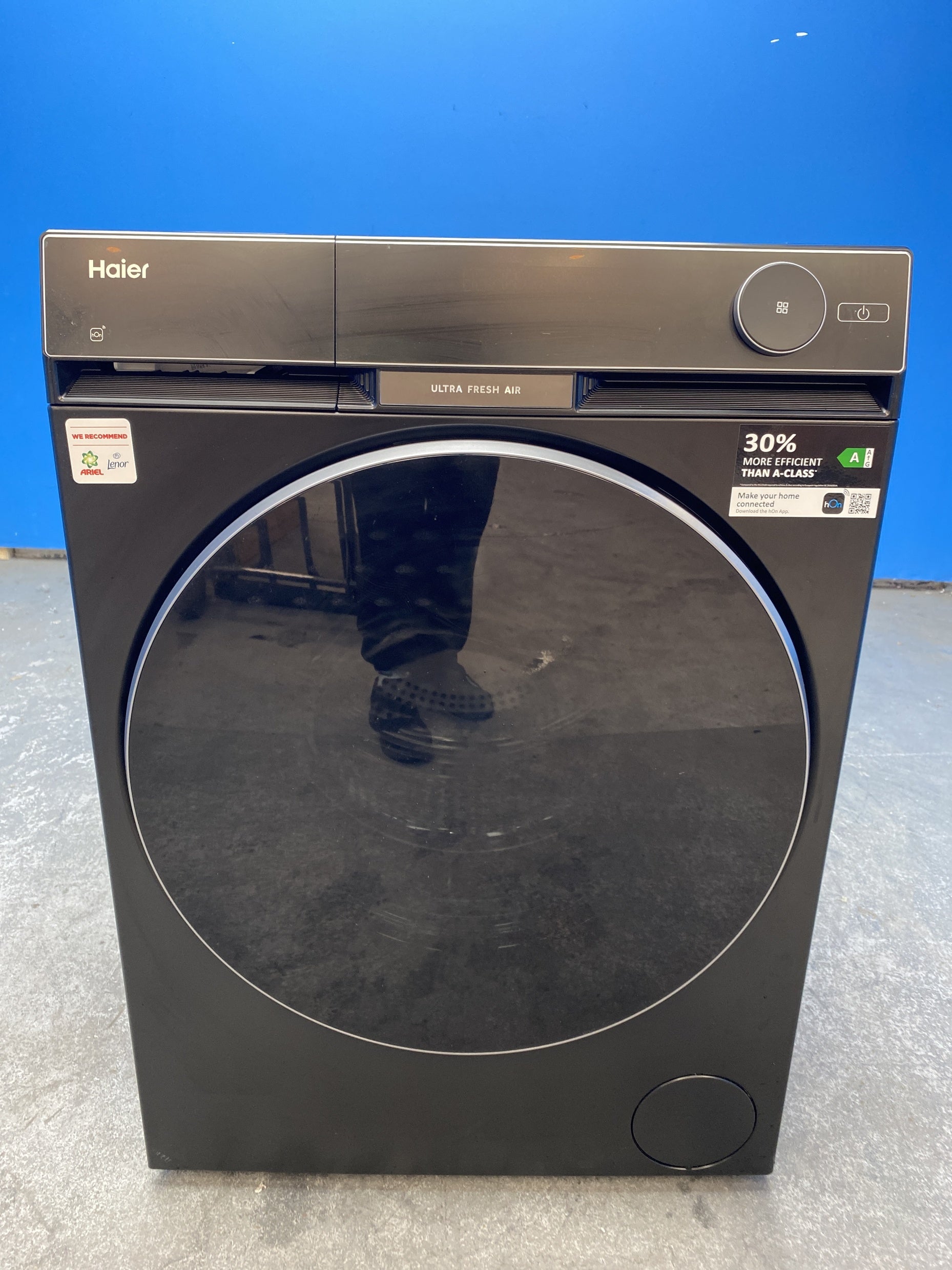 #GRC-160-145 - Haier X Series 9 HW100-B14387BU1 10kg 1400 Spin Washing Machine