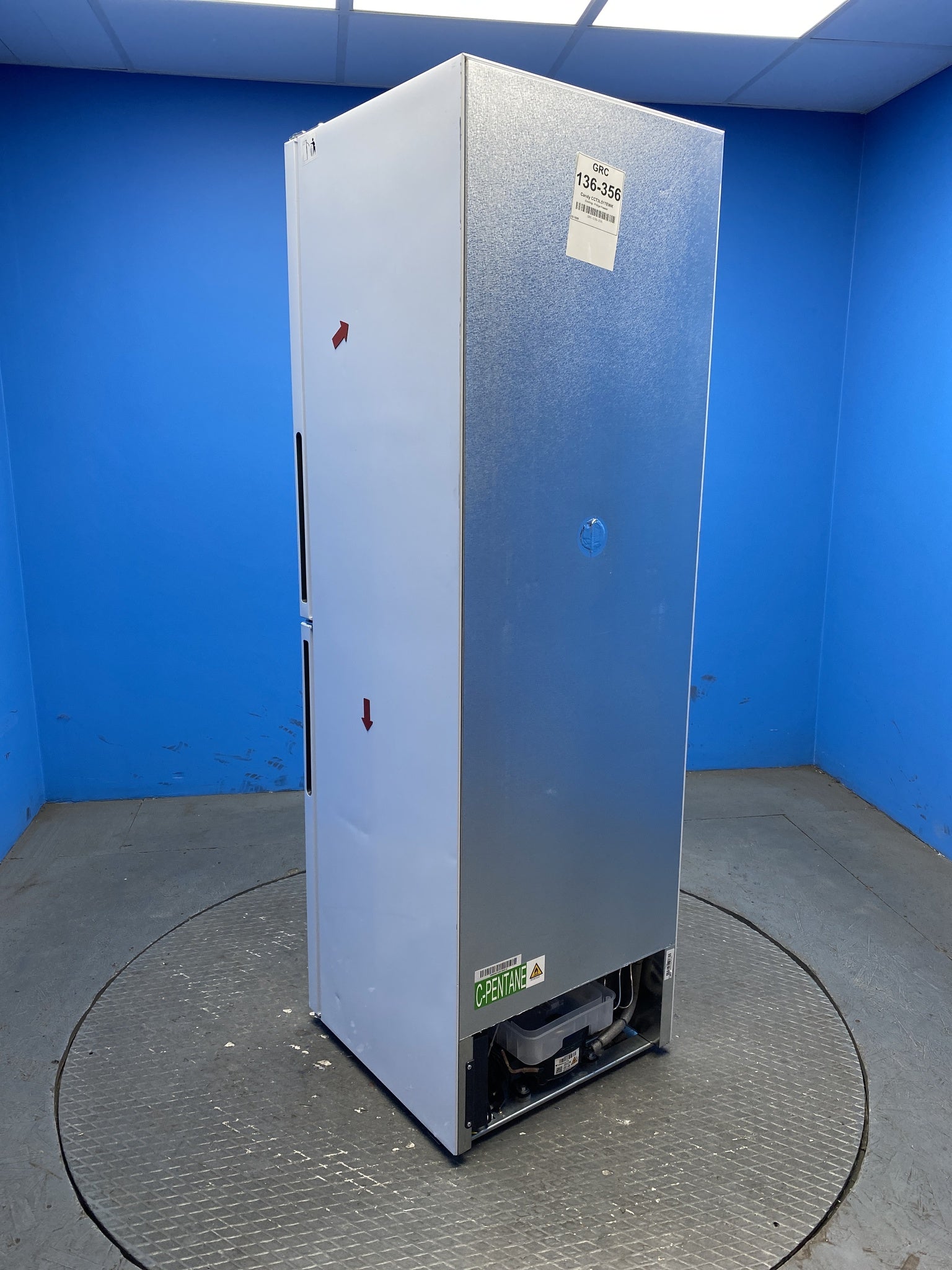 Candy CCT3L517EWK 252 Litre Combi Fridge Freezer