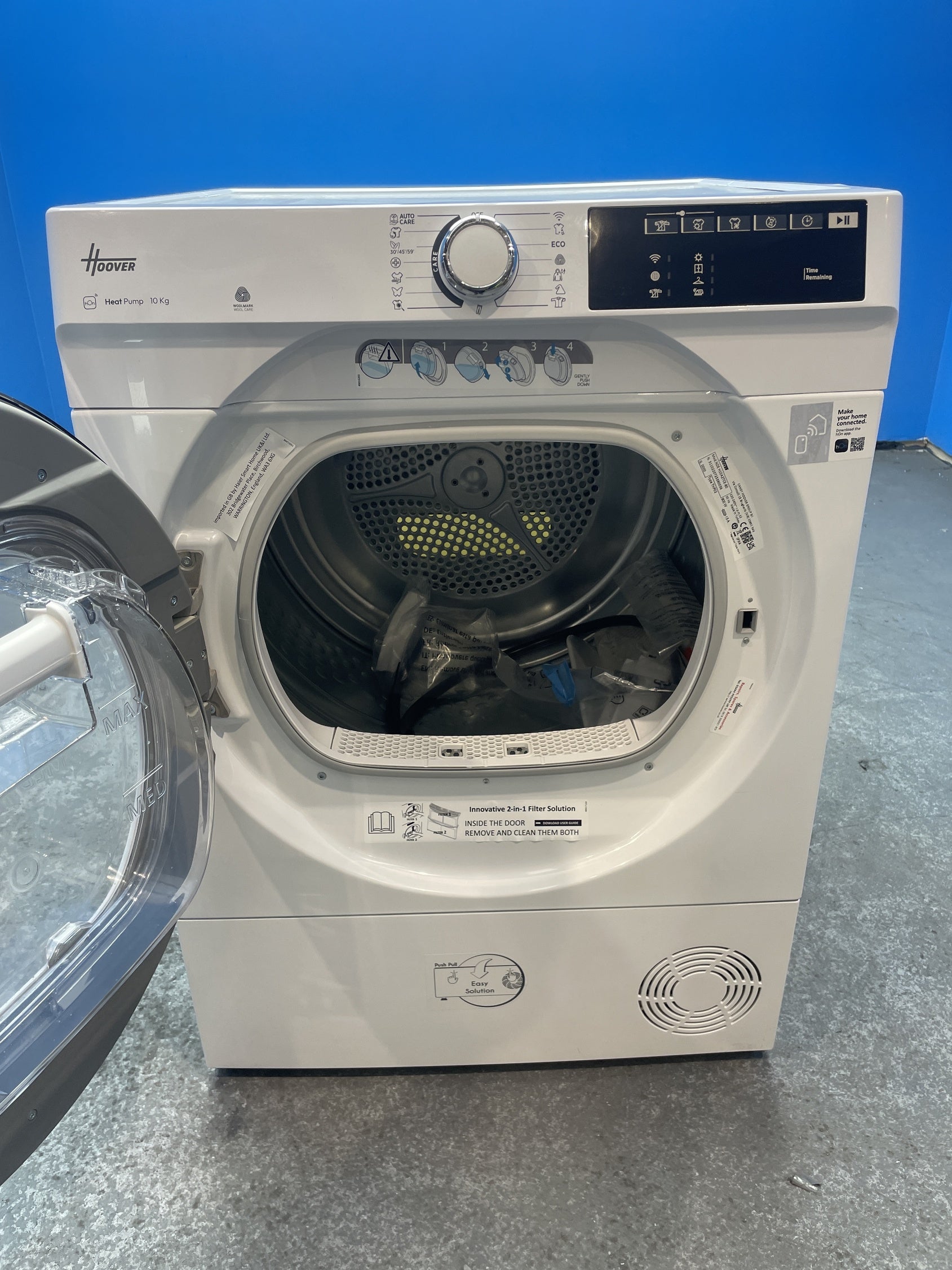 #GRC-154-730 - Hoover NDEH10A2TCE 10kg Heat Pump Tumble Dryer