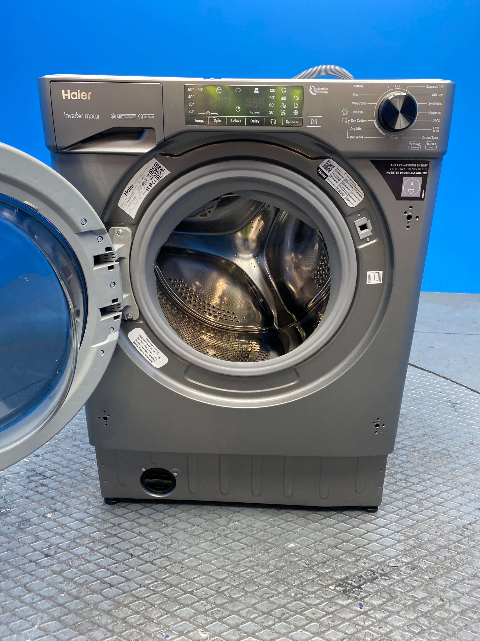 Haier Series 4 HWDQ90B416FWBR 9kg/5kg 1600rpm Integrated Washer Dryer