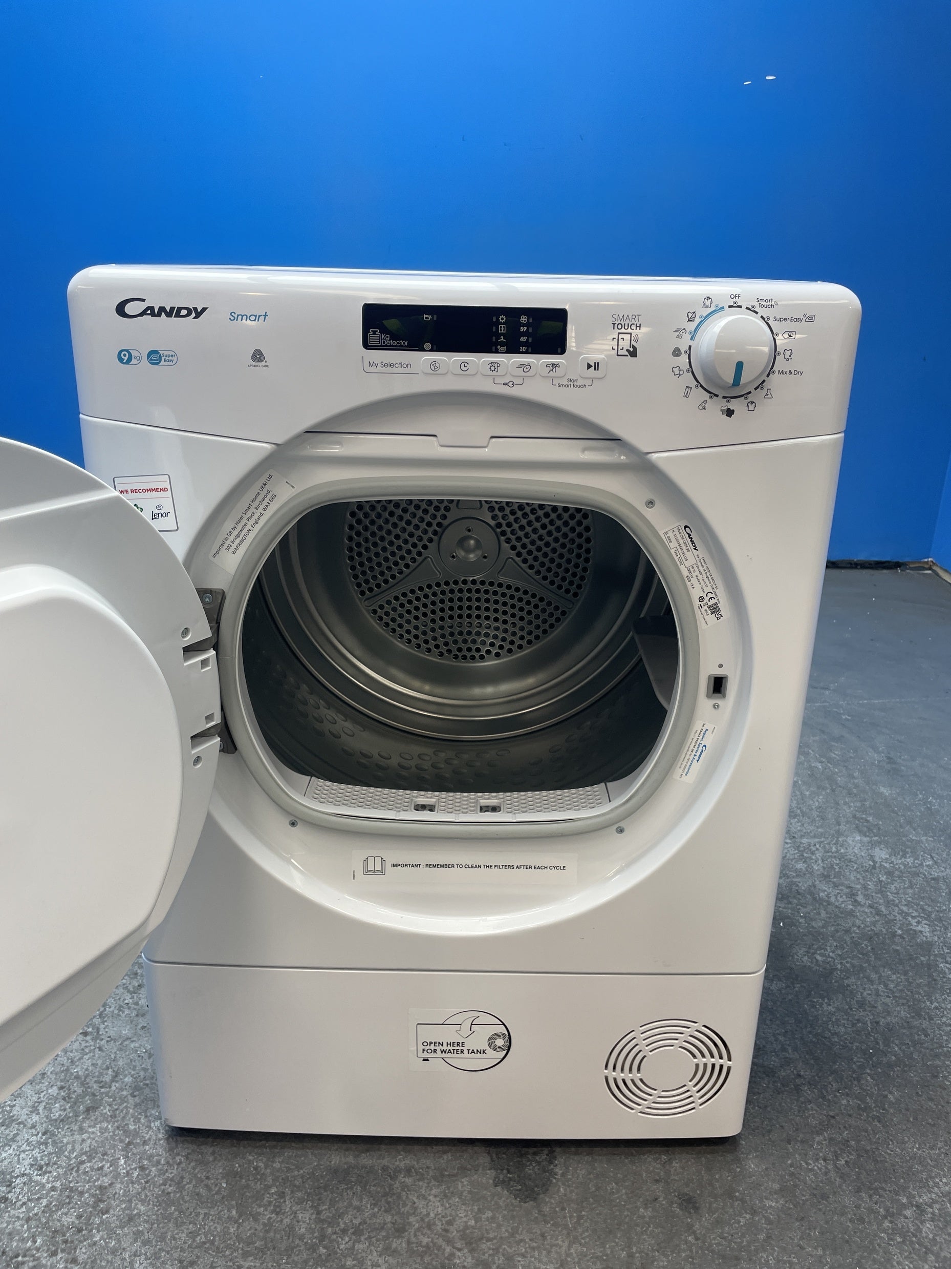 #GRC-158-530 - Candy CSE C9DF 9kg Condenser Smart Pro Tumble Dryer