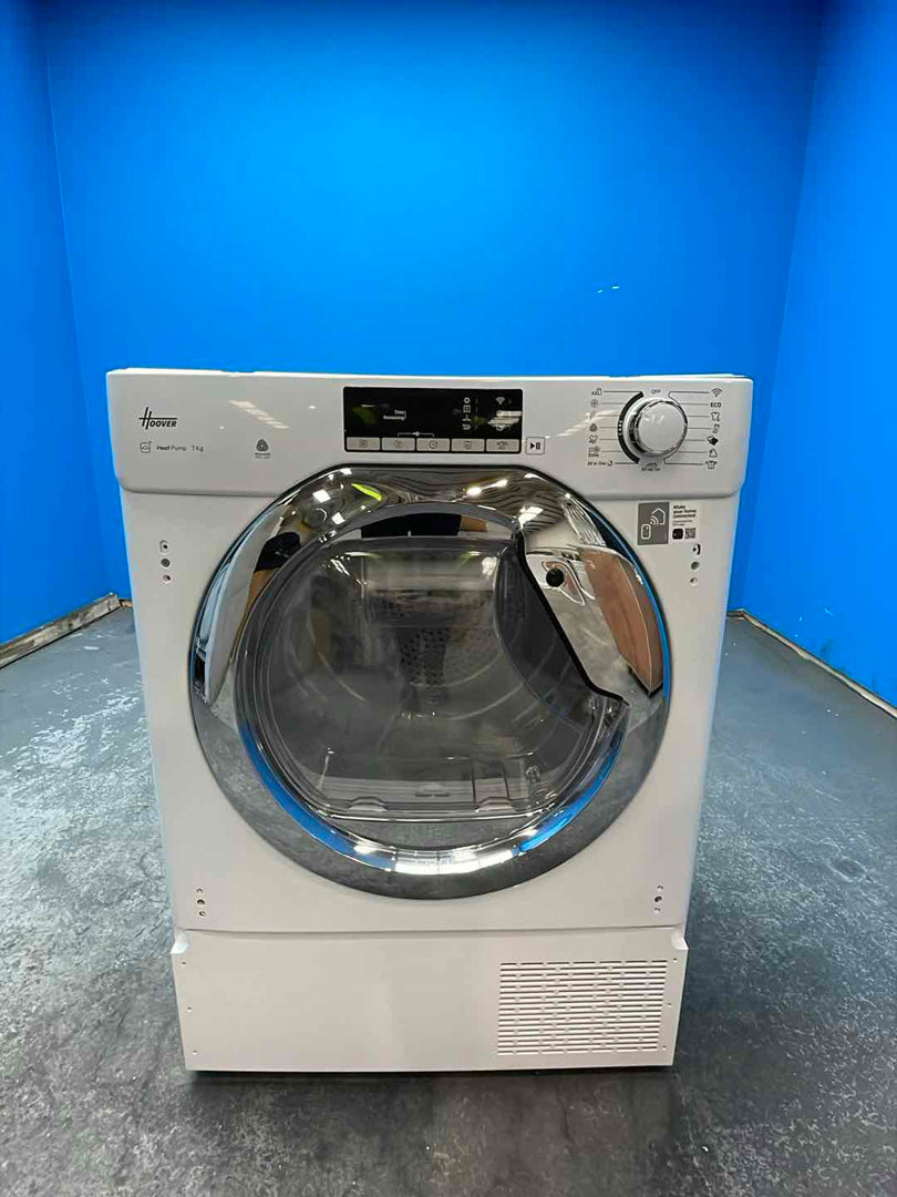 #GRC-160-557 - Hoover BATD H7A2TCE-80 7kg Integrated Heat Pump Tumble Dryer