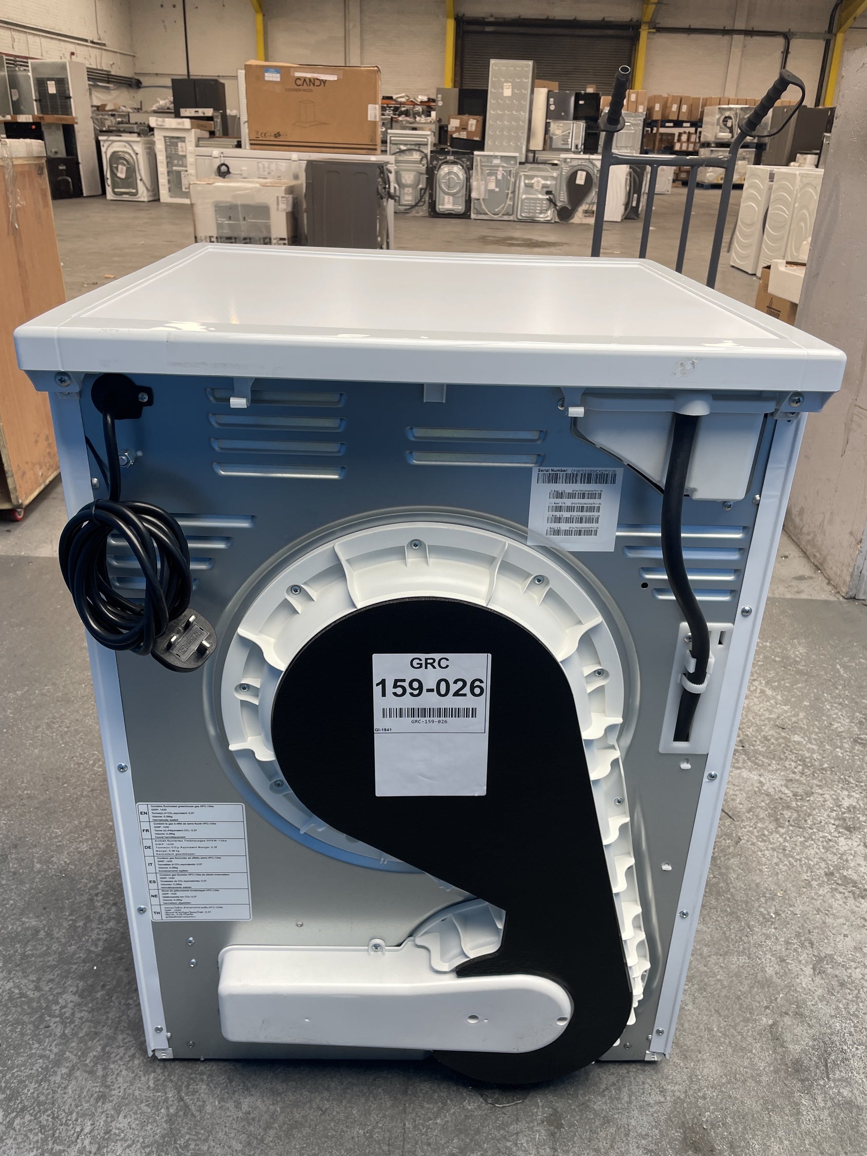 #GRC-159-026 - Haier HD80-A2939 I-Pro Series 3 8kg Heat Pump Tumble Dryer
