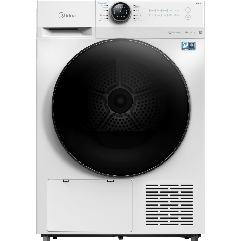 Midea MD200H80WB/W-UK 8kg Smart Sensor Heat Pump Tumble Dryer – Renew 2 U