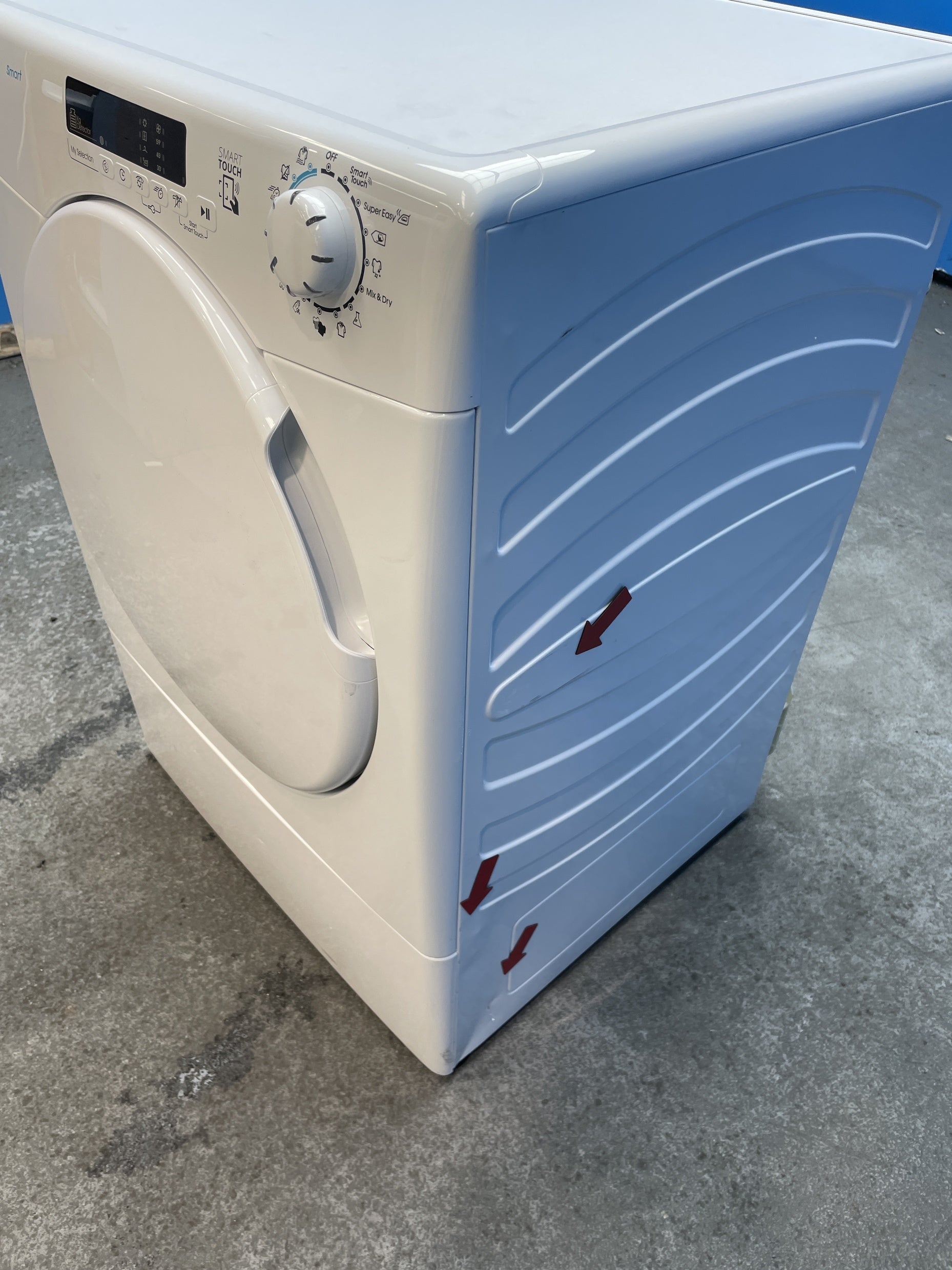 #GRC-157-730 - Candy CSE V9DF-80 9kg Vented Smart Tumble Dryer