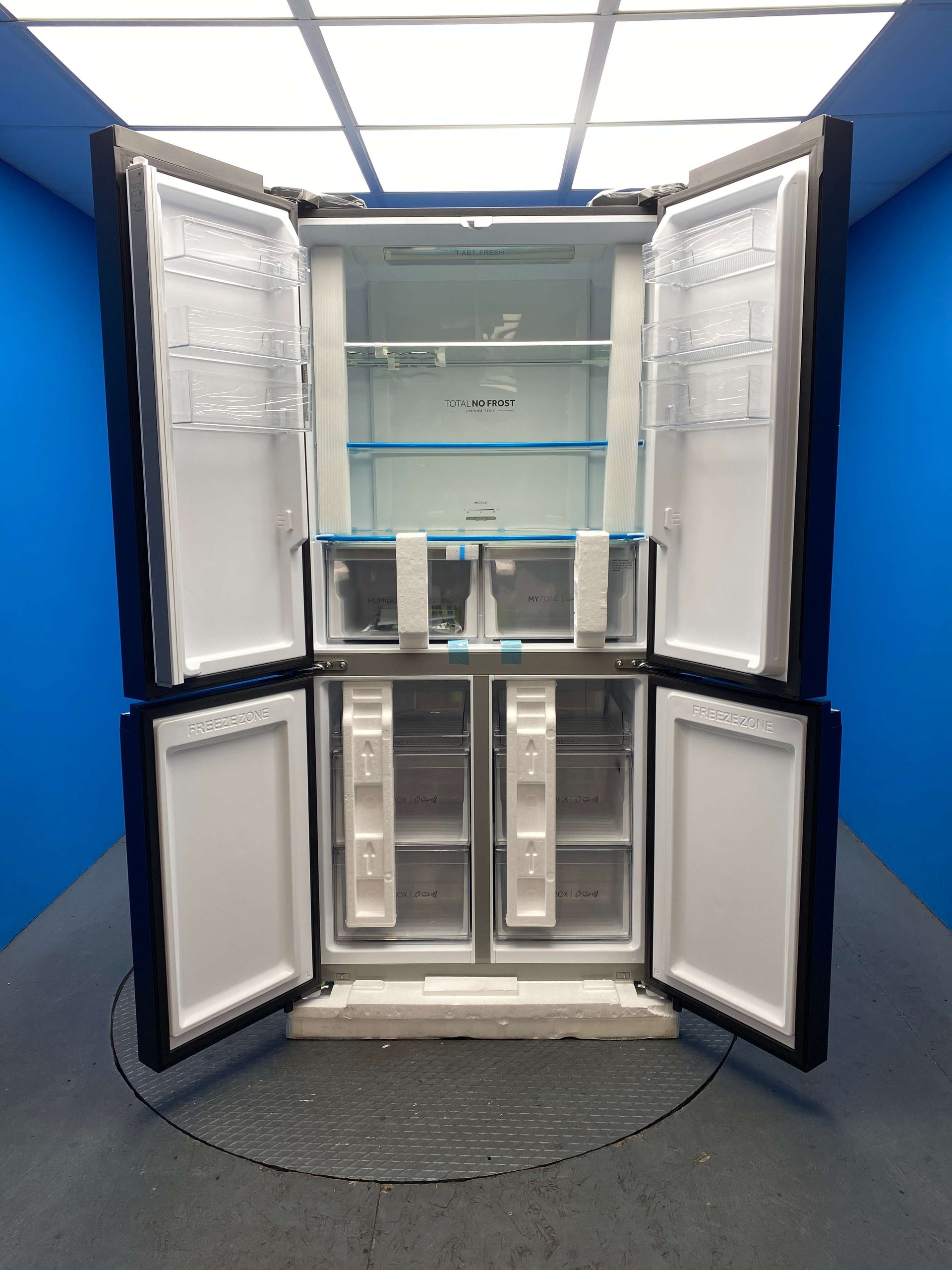 Haier HCR5919ENMB American Style Series 5 528 Litre Fridge Freezer