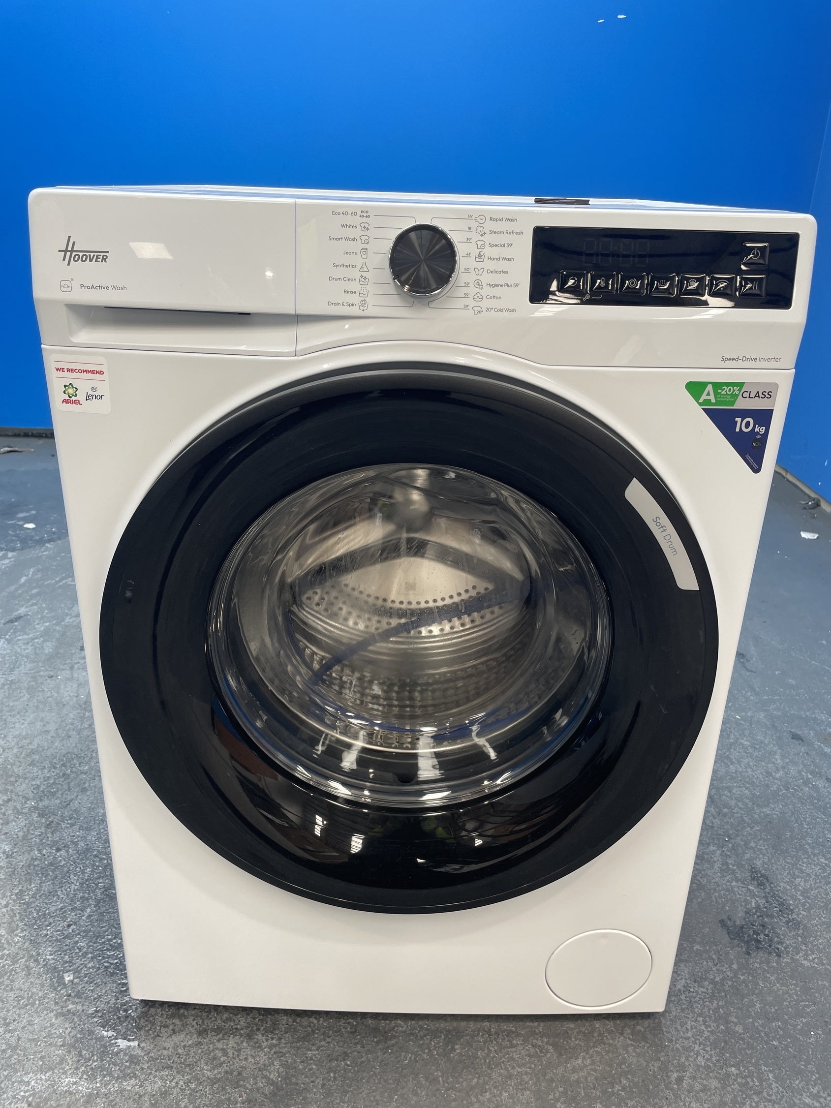 #GRC-159-604 - Hoover Pro Wash Series 3 HBR 410BL8-80 10kg 1400rpm Washing Machine
