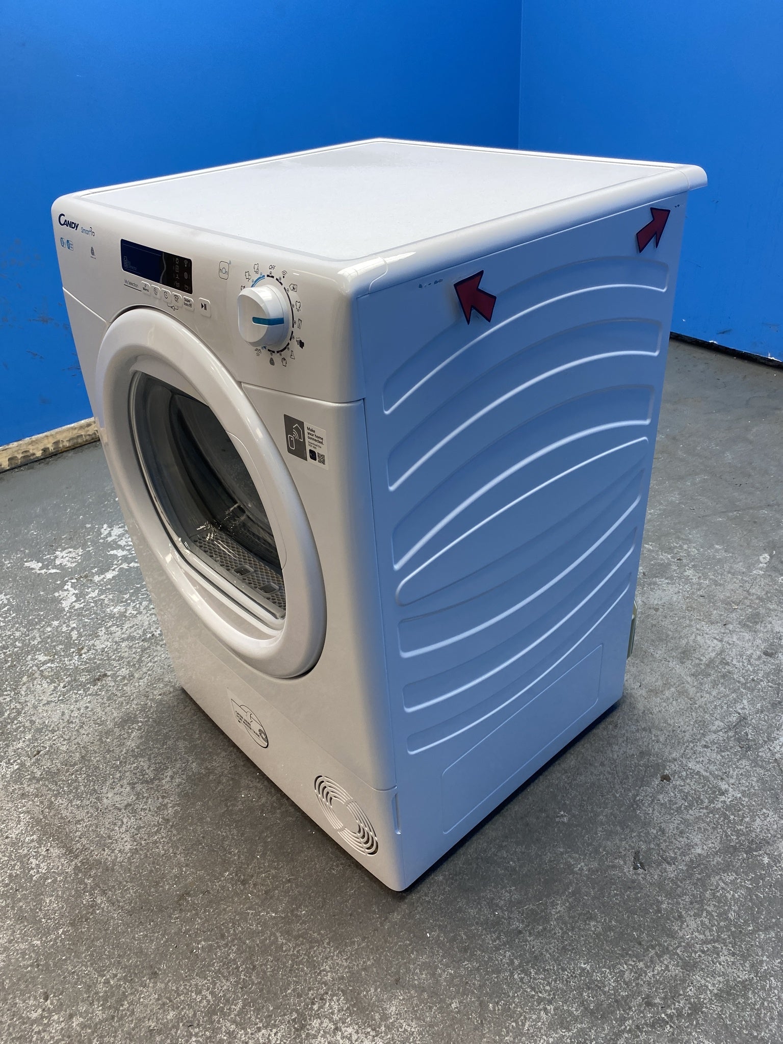 #GRC-156-037 - Candy CSOEC8DG 8kg Condenser Smart Tumble Dryer