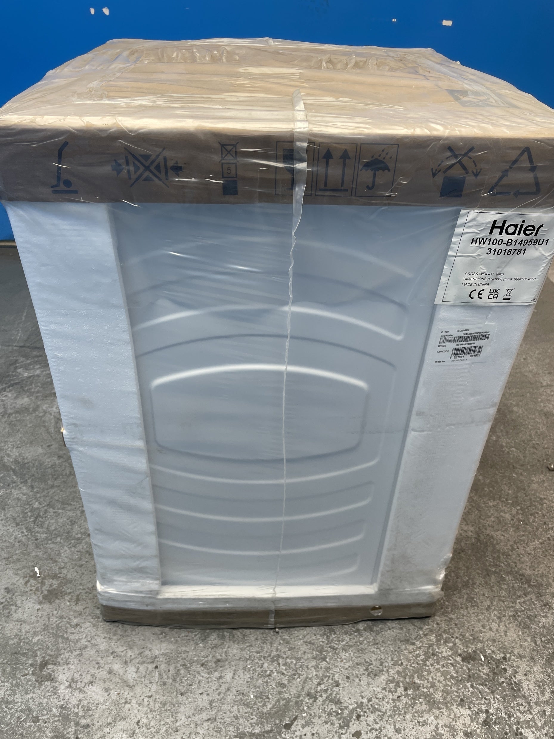 #GRC-156-417 - Haier HW100-B14959U1 Series 5 10kg 1400 Spin Washing Machine