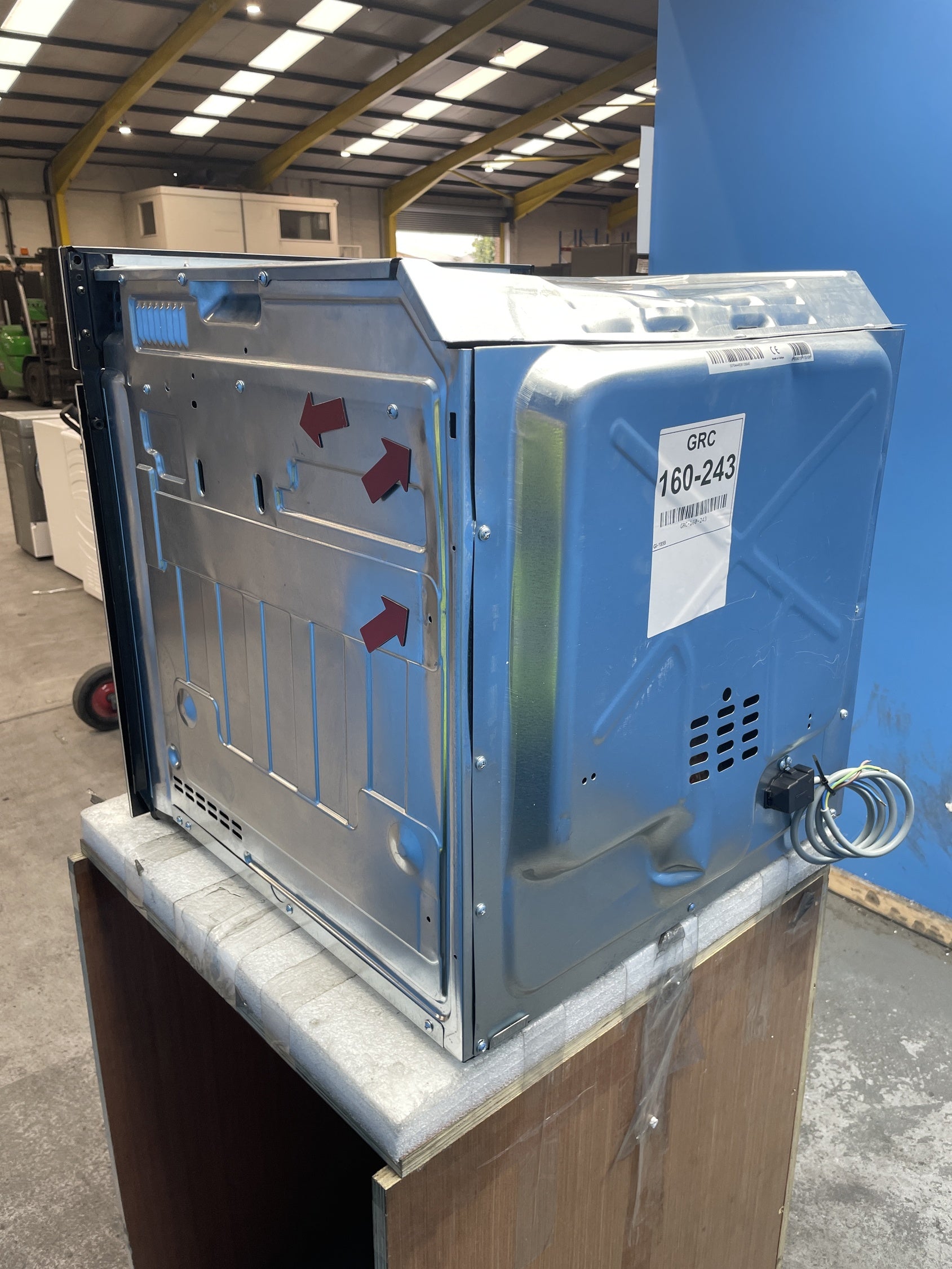 #GRC-160-243 - Hoover H-OVEN 300 HOC3T317A8B Built-In Air Fry Oven