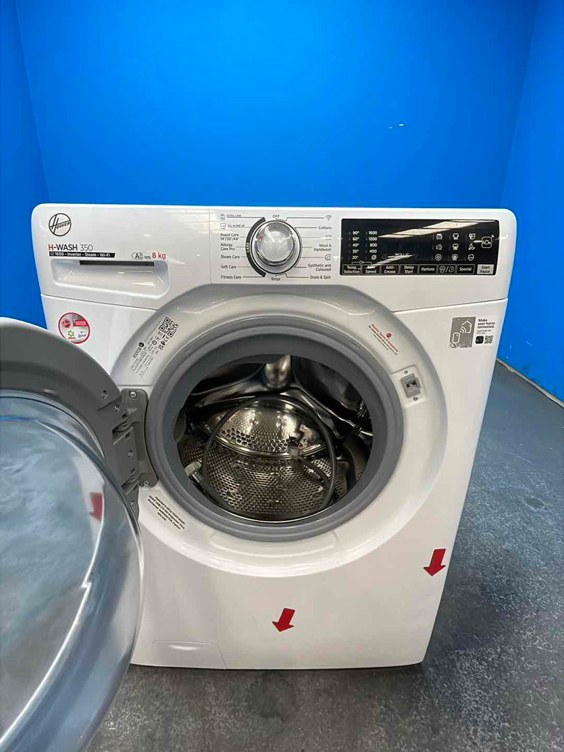 #GRC-160-616 - Hoover H-WASH 350 H3WPS 686TAM6 8kg 1600rpm Washing Machine