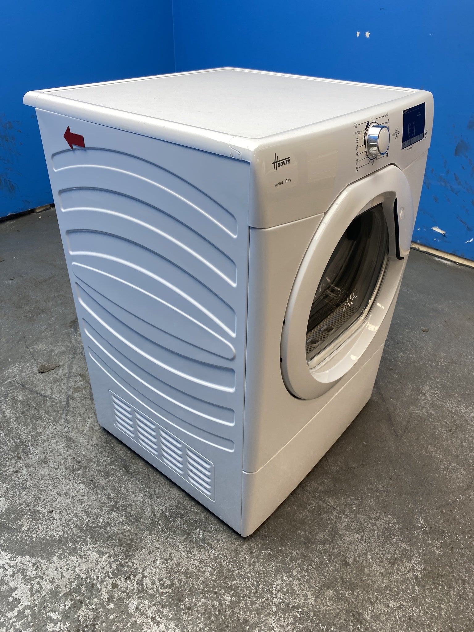 #GRC-152-084 - Hoover HLE V10DG-80 10kg Vented Tumble Dryer