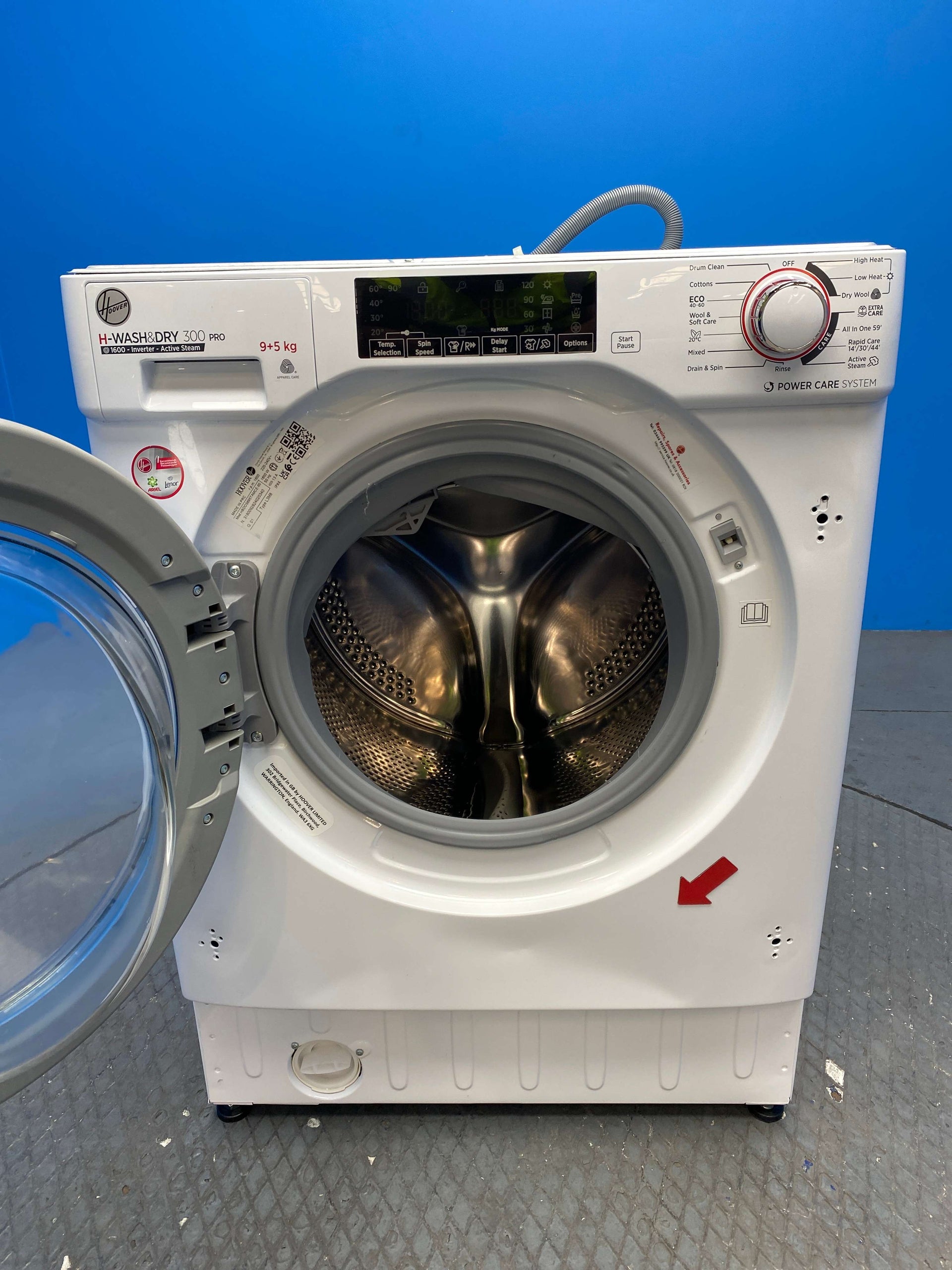 Hoover HBDOS695TAMCET Integrated 9/5kg 1600 Spin Washer Dryer