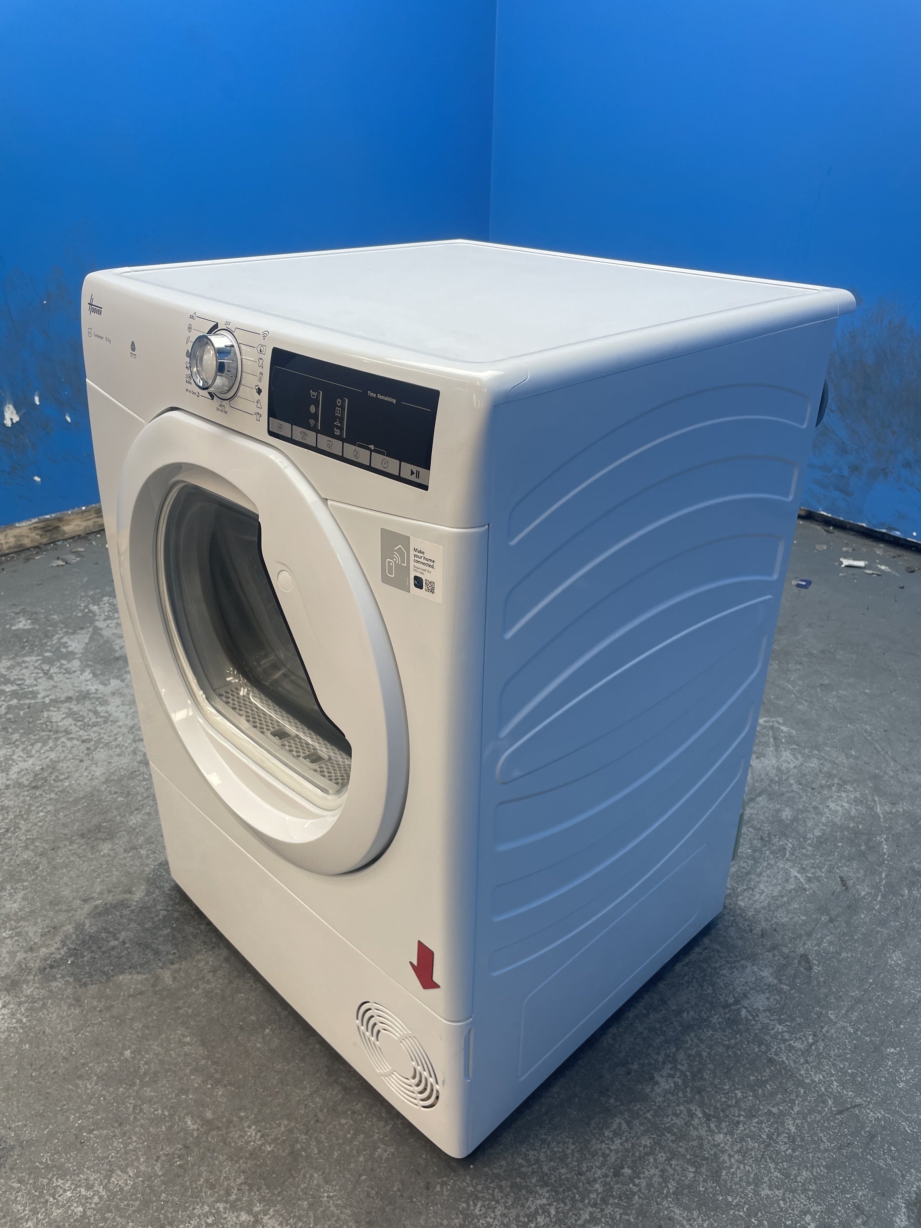 #GRC-158-515 - Hoover HLE C10TG-80 10kg Condenser Tumble Dryer