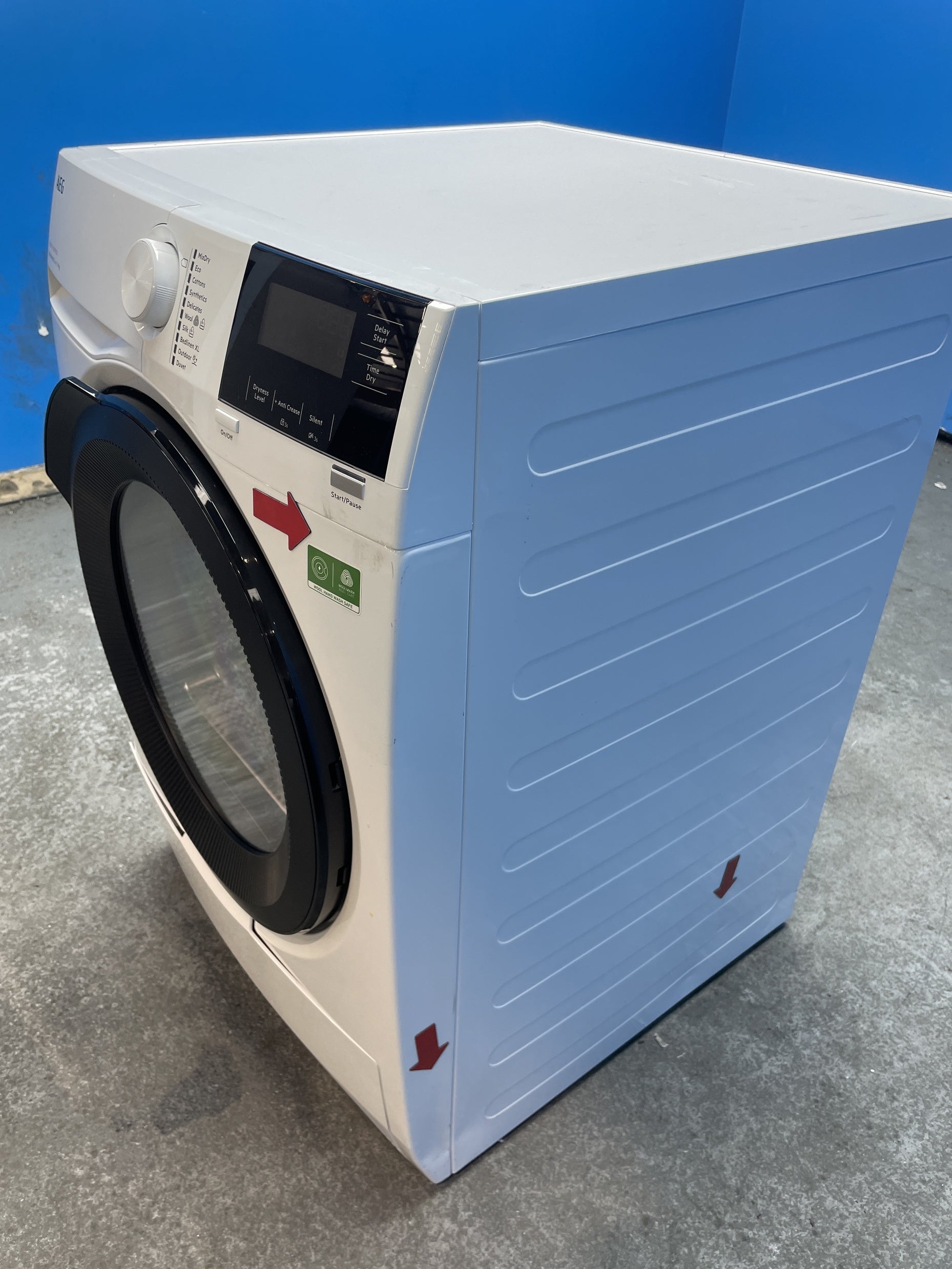 #GRC-158-255 - AEG 8000 Series TR819A4B AbsoluteCare 9kg Heat Pump Tumble Dryer