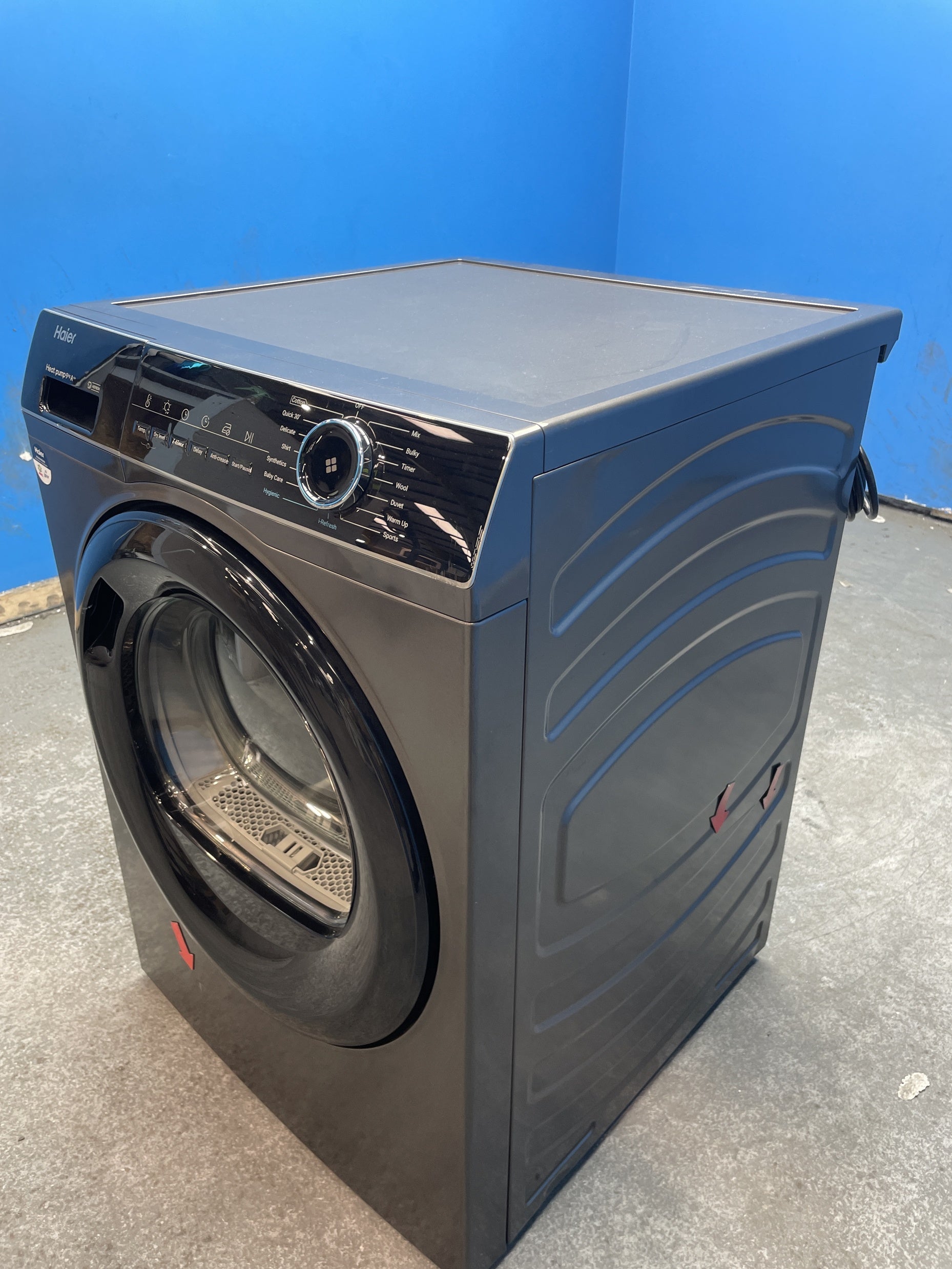 #GRC-147-583 - Haier I-Pro Series 3 HD90-A2939S 9kg Heat Pump Tumble Dryer