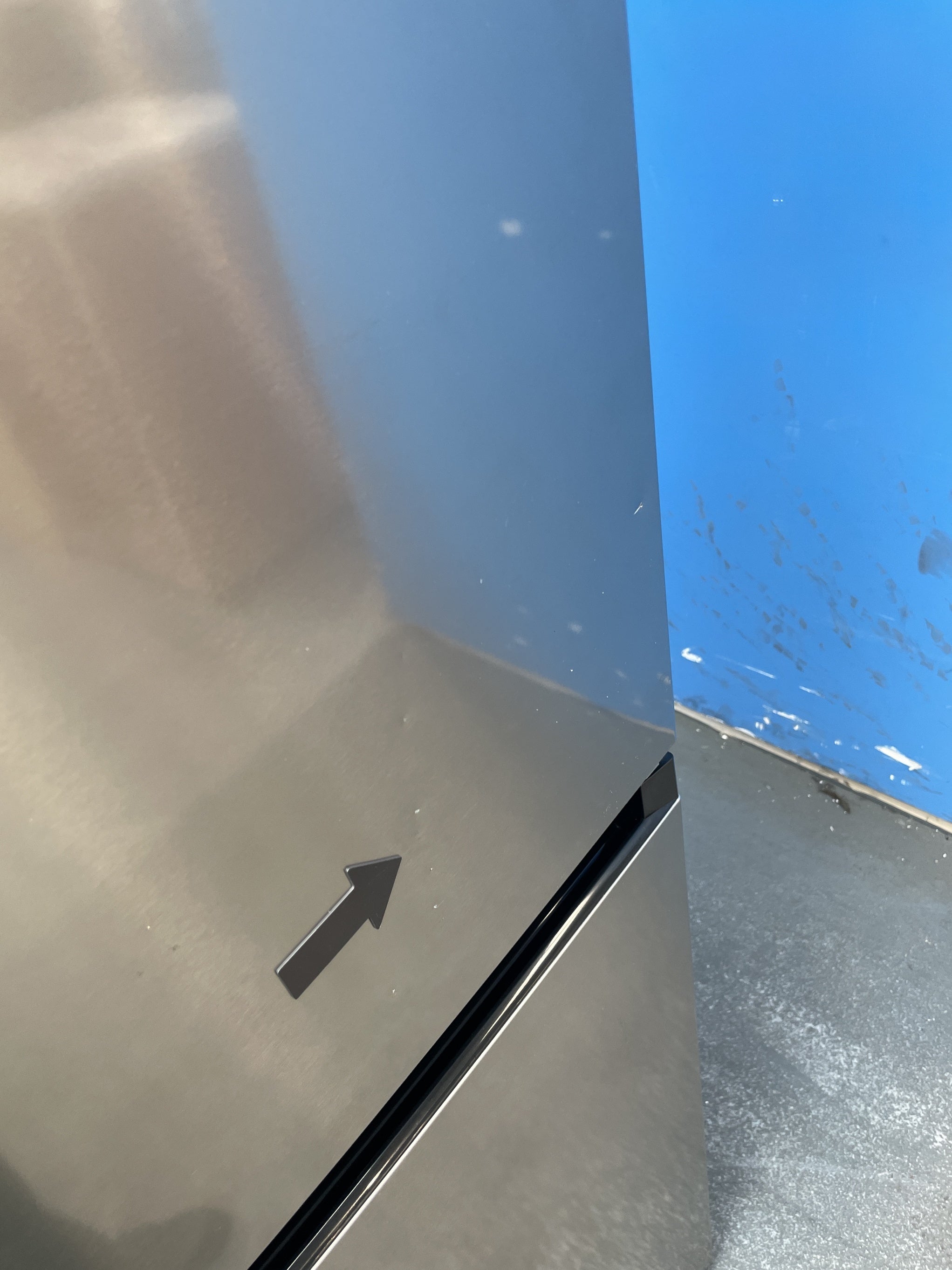 #GRC-158-812 - Midea MDRB521MGB02 Total No Frost Fridge Freezer