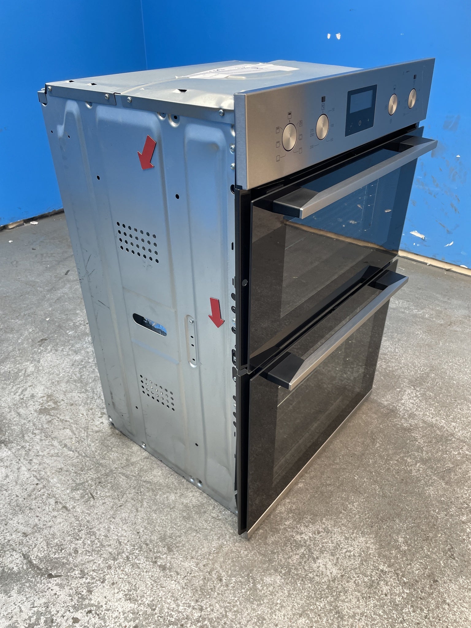 #GRC-155-944 - Electrolux KDFGE40TX Built-in Ultrafan Double Electric Oven