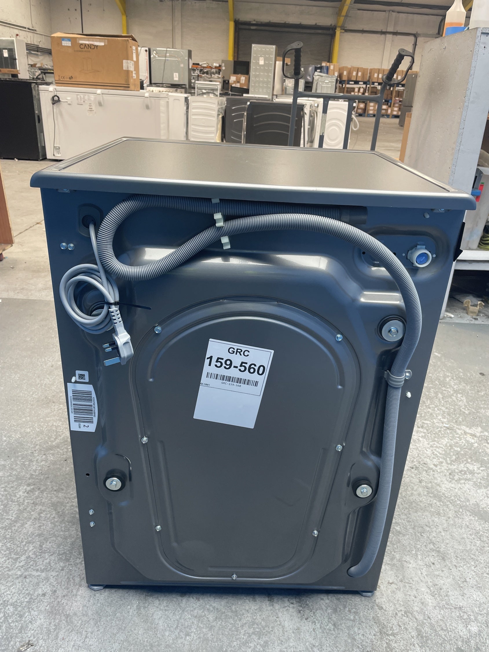 #GRC-159-560 - Hoover H3WPS6106TAMBR80 10kg 1600rpm Washing Machine