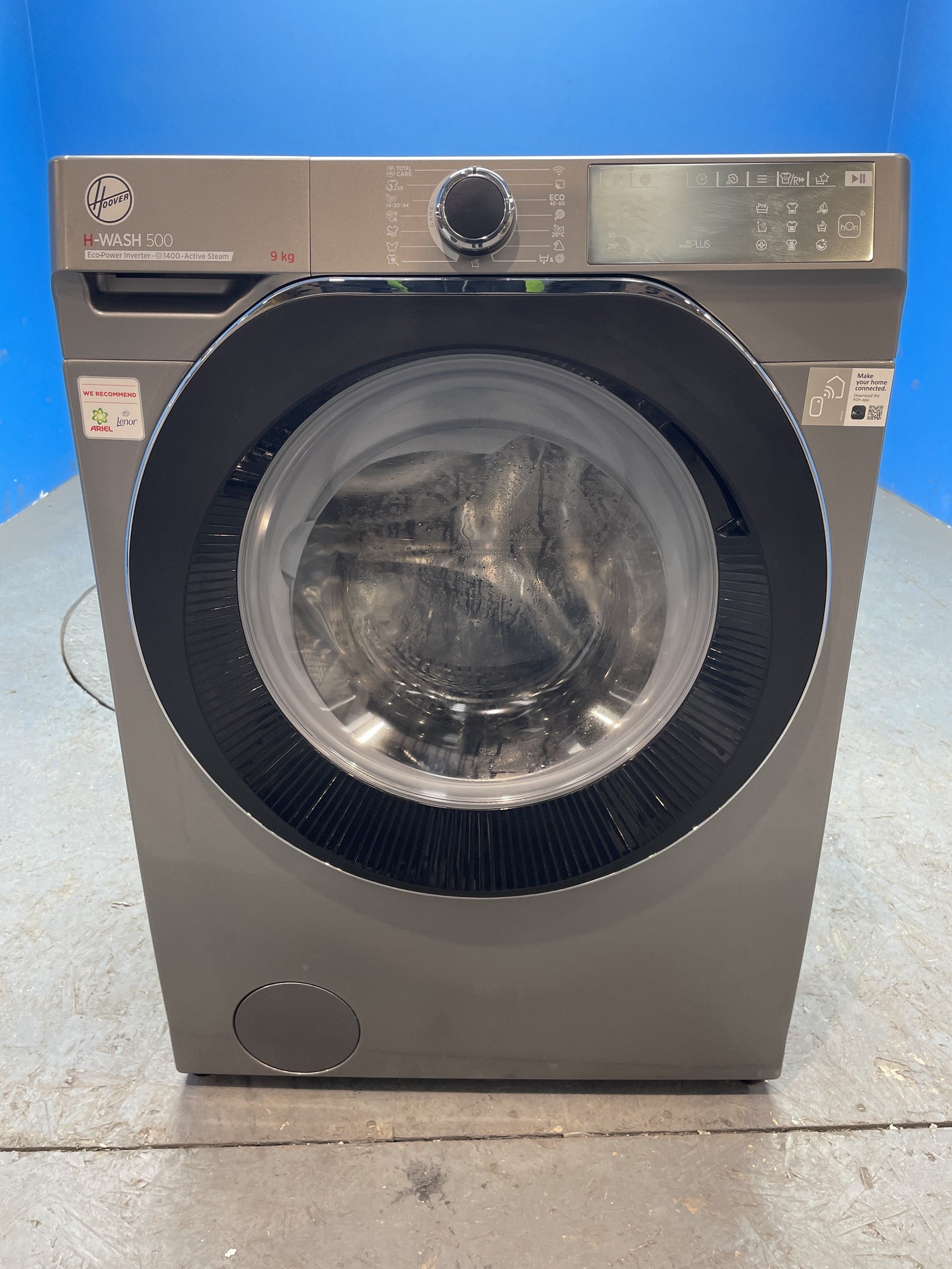 #GRC-155-089 - Hoover HWB49AMBCR 9kg 1400 Spin Washing Machine