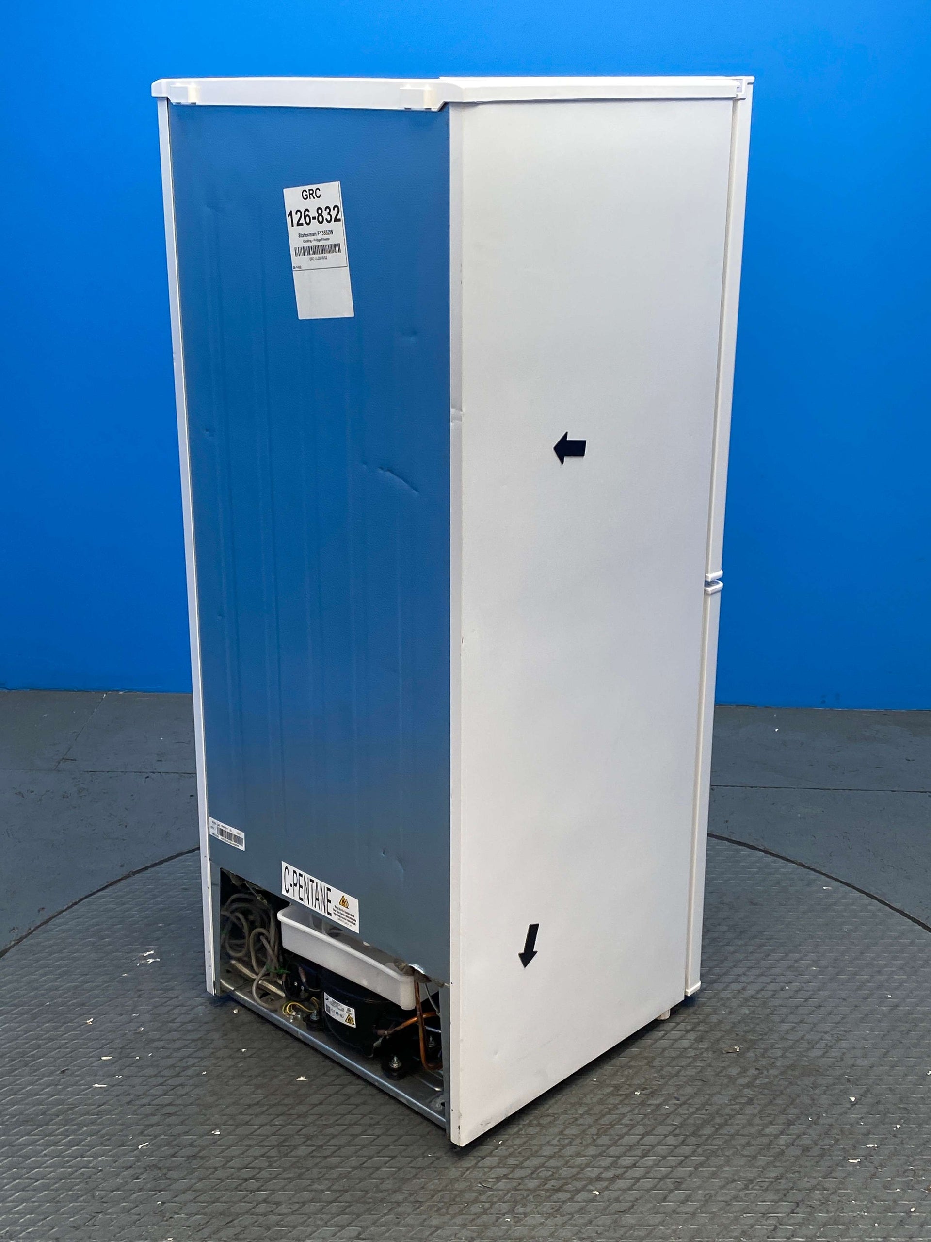 Statesman F13552W 185L 50/50 Combi Fridge Freezer