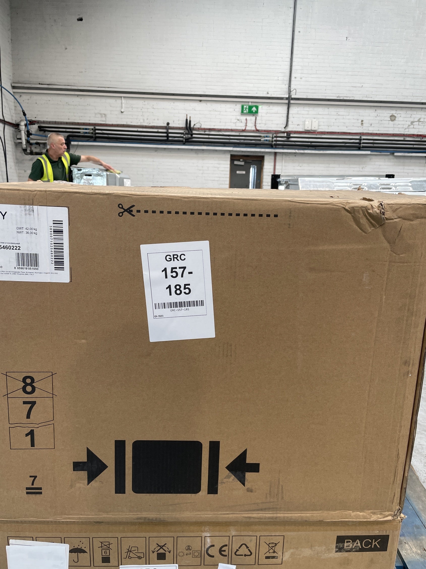 #GRC-157-185 - Candy MIC440VNTX Built In 900w Combi Microwave Oven