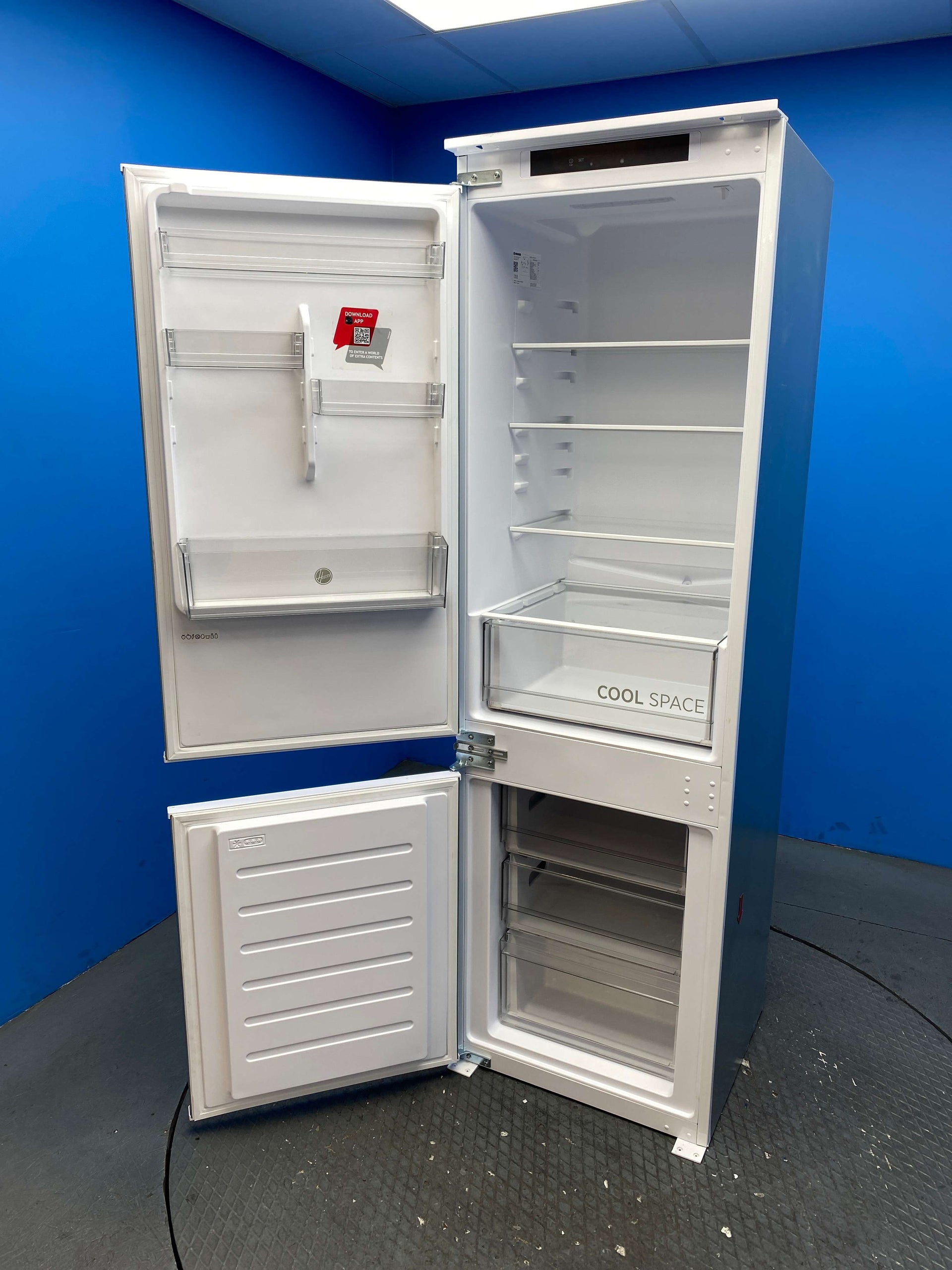 Hoover HOBL3518FK Integrated 264 Litre Combi Fridge Freezer